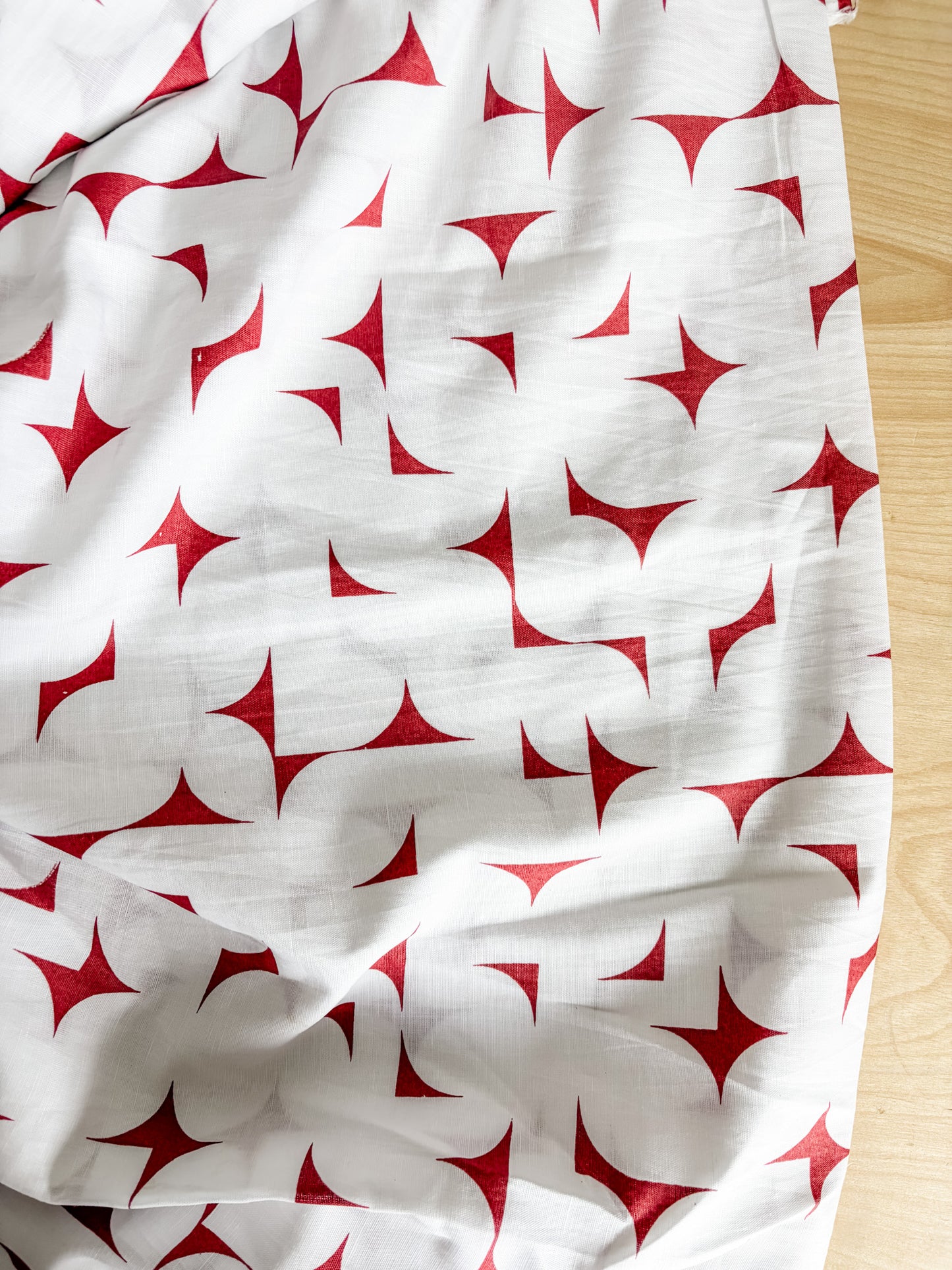 Mirage Cotton/Linen Fabric in Fired Clay