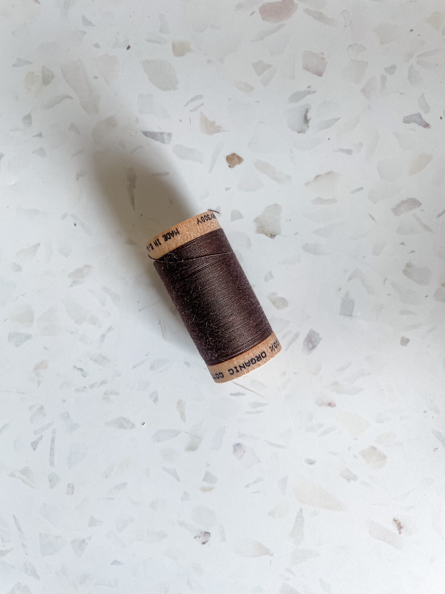 Organic 30wt Cotton Thread – Coffee Liqueur