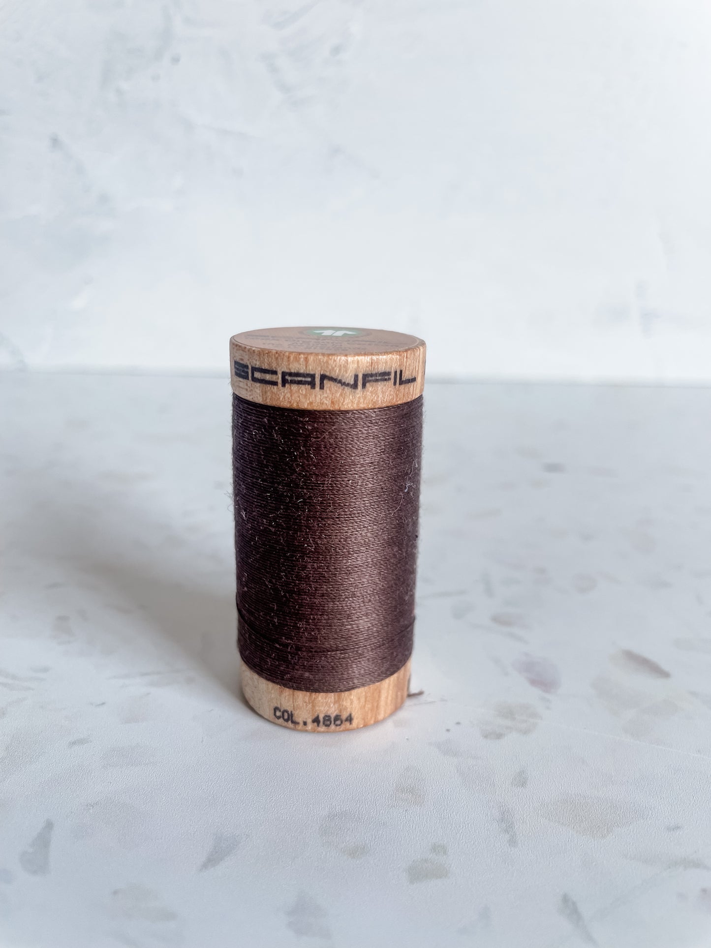 Organic 30wt Cotton Thread – Coffee Liqueur