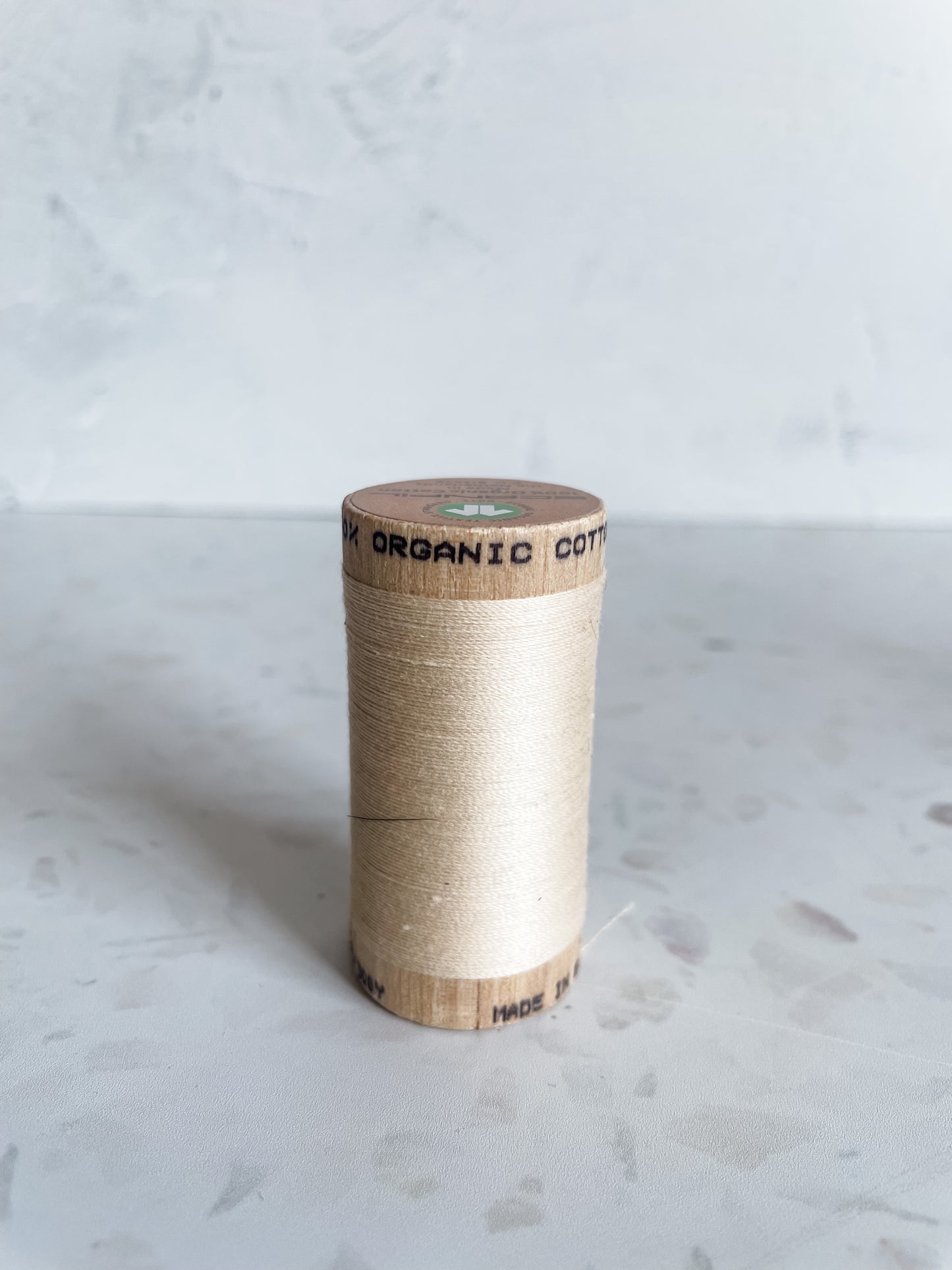 Organic 30wt Cotton Thread – Shortbread