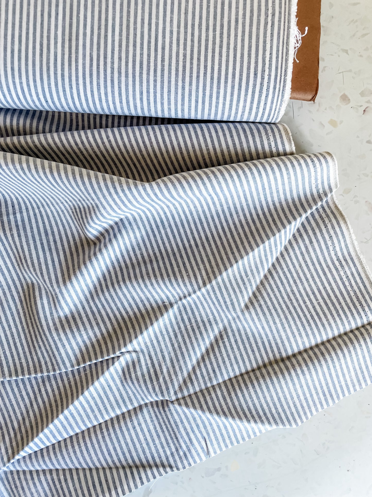 Yarn Dyed Classic Wovens – Chambray Stripe