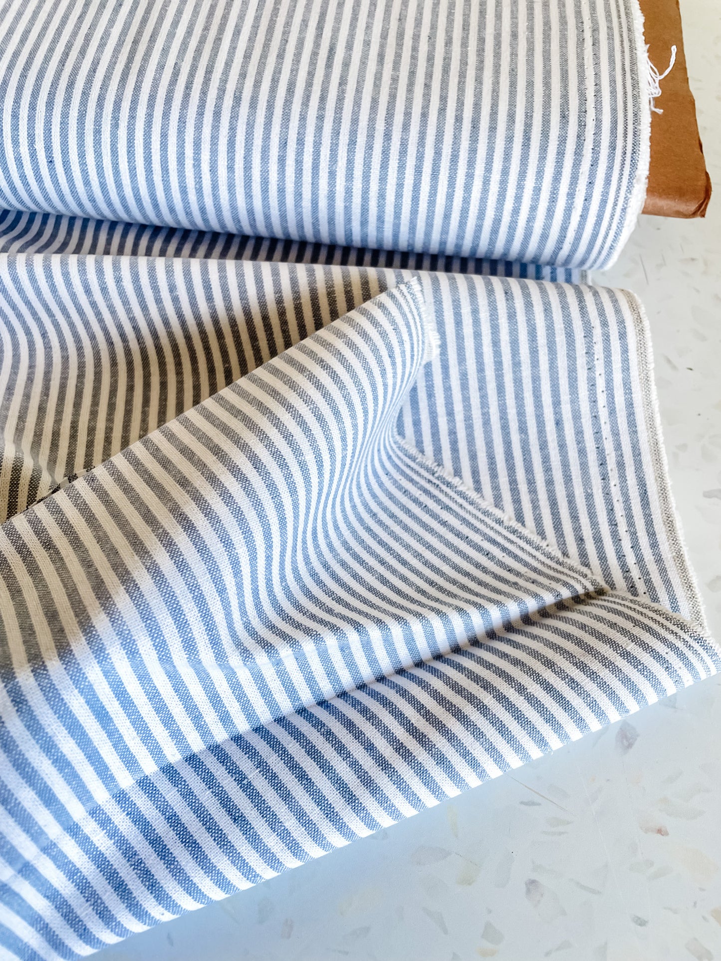 Yarn Dyed Classic Wovens – Chambray Stripe