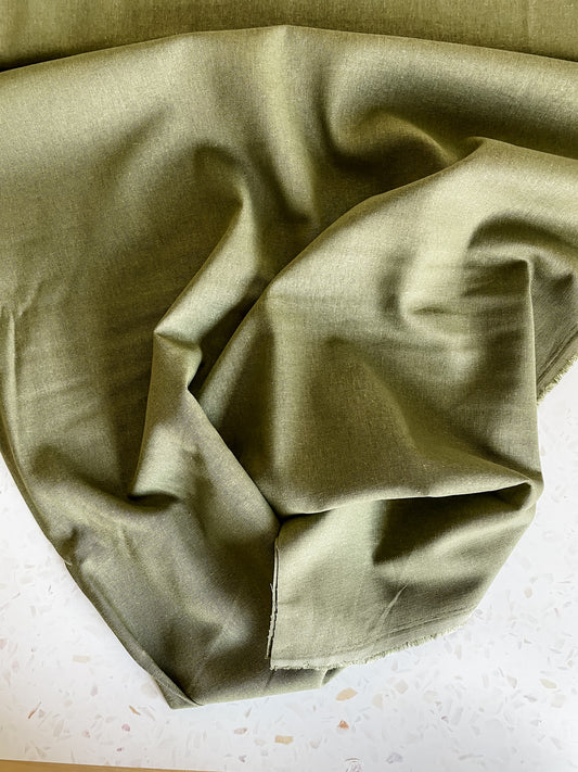 Brussels Washer Linen Blend – O.D. Green