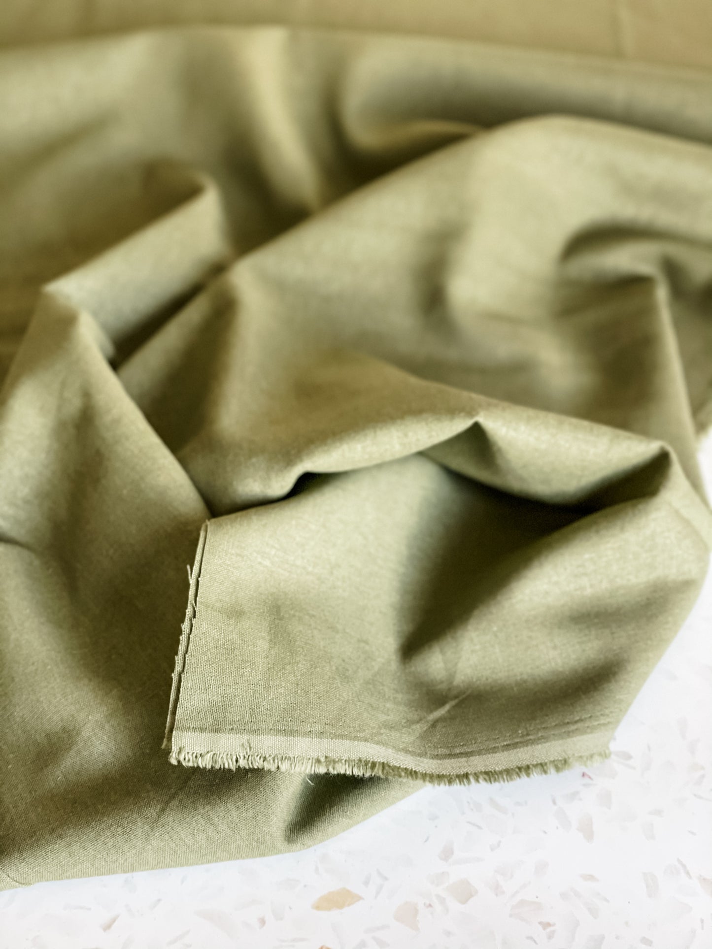Brussels Washer Linen Blend – O.D. Green