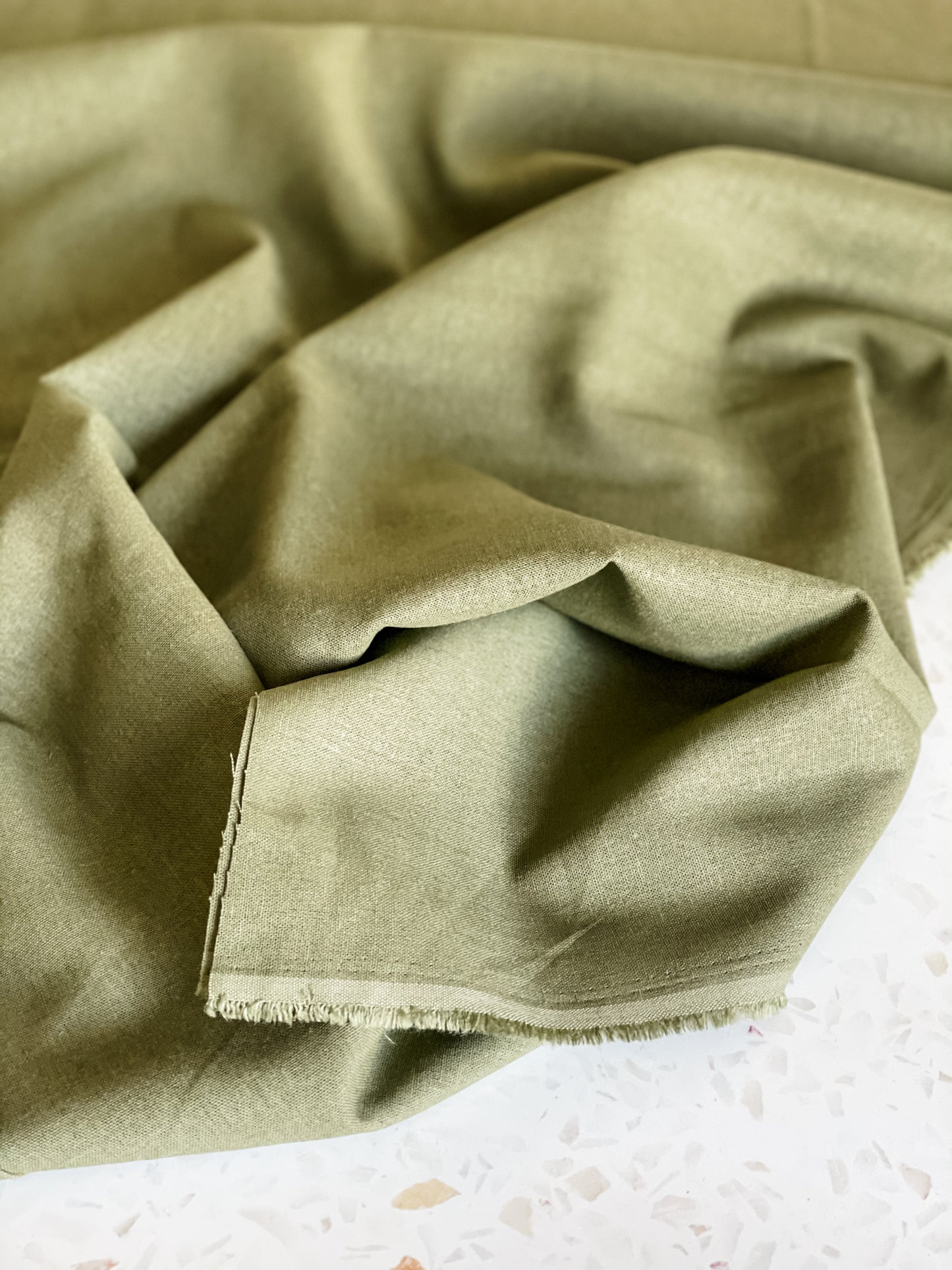 Brussels Washer Linen Blend – O.D. Green