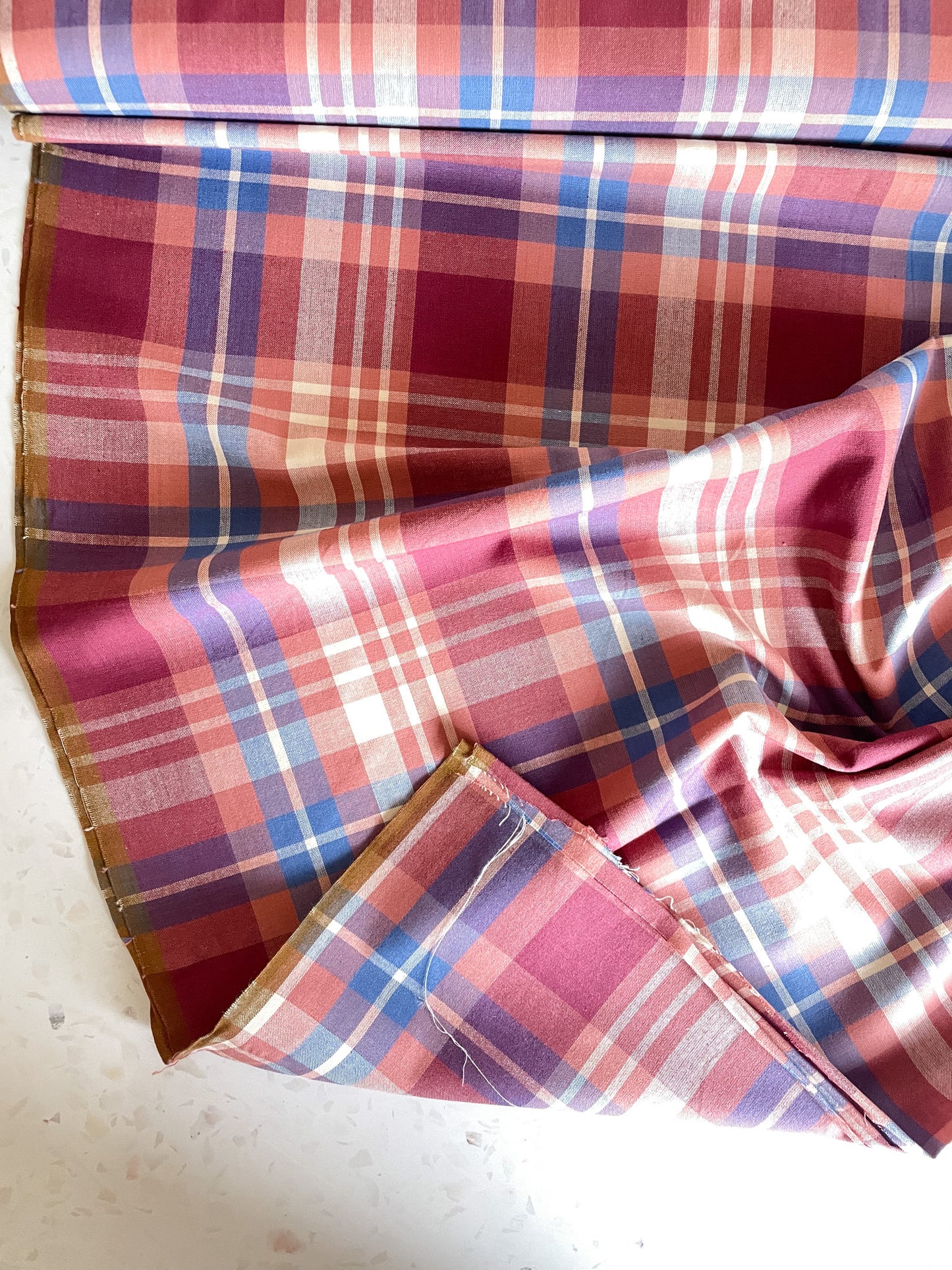 Fableism Arcade Plaid Wovens – Garnet