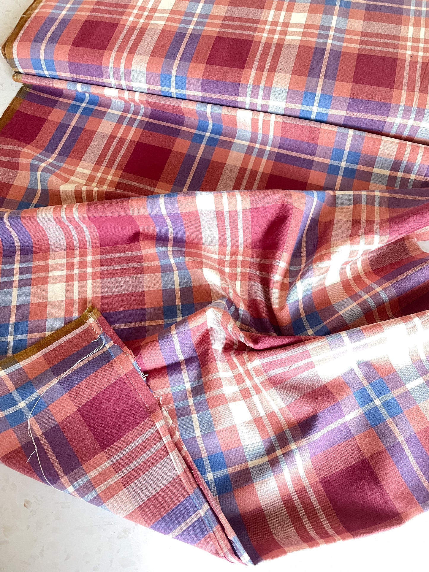 Fableism Arcade Plaid Wovens – Garnet