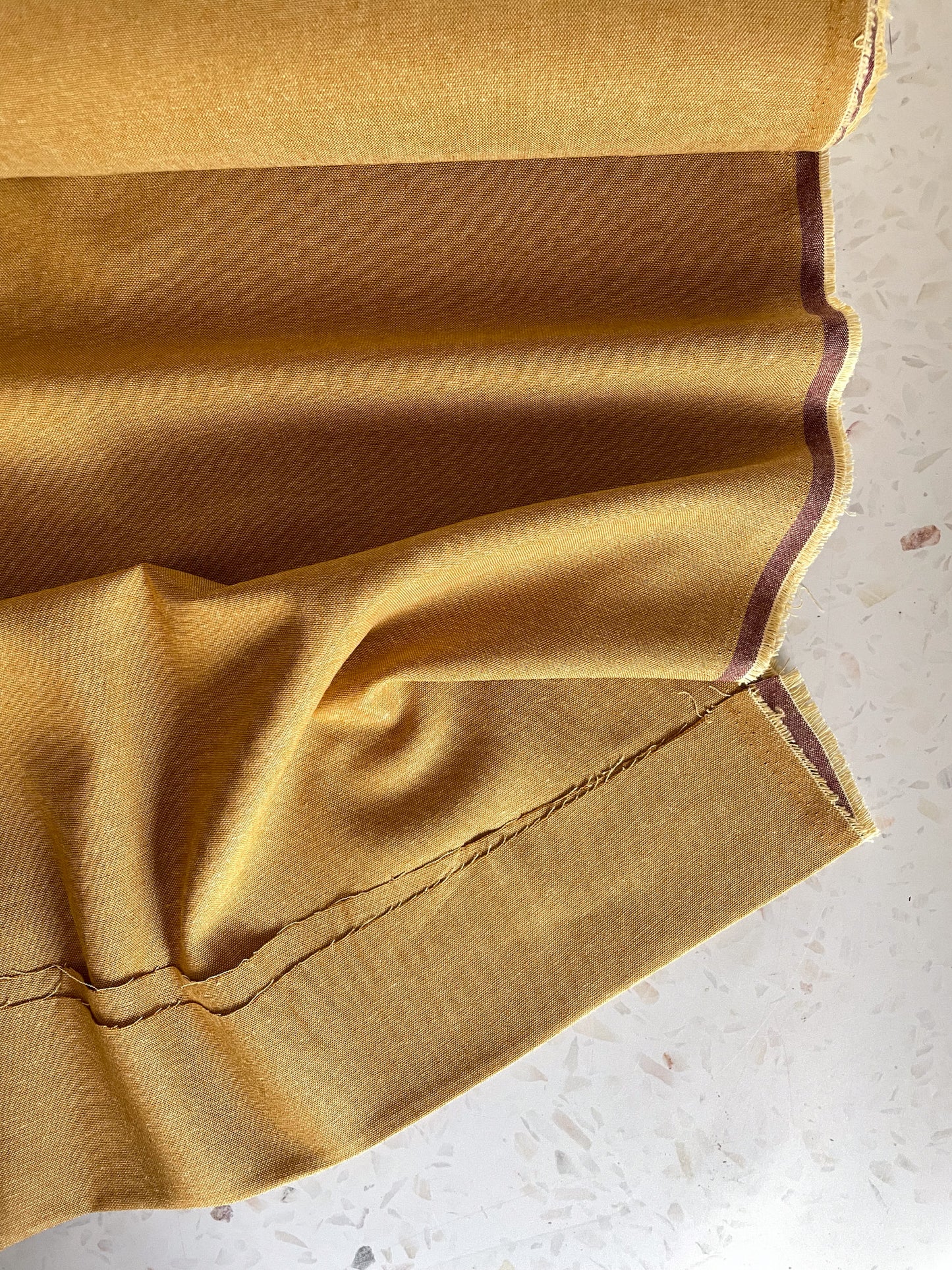 Brussels Washer Linen Blend – Mustard