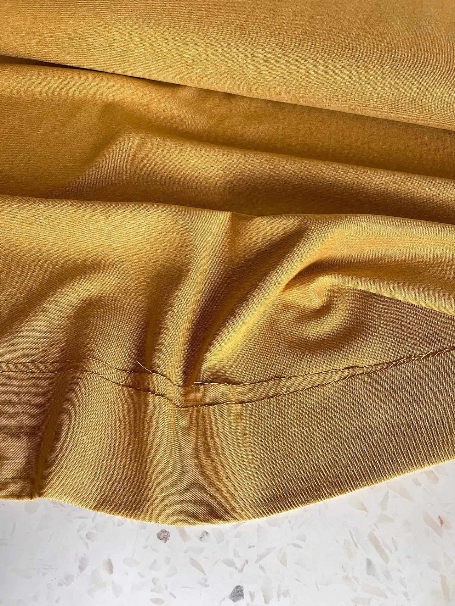 Brussels Washer Linen Blend – Mustard