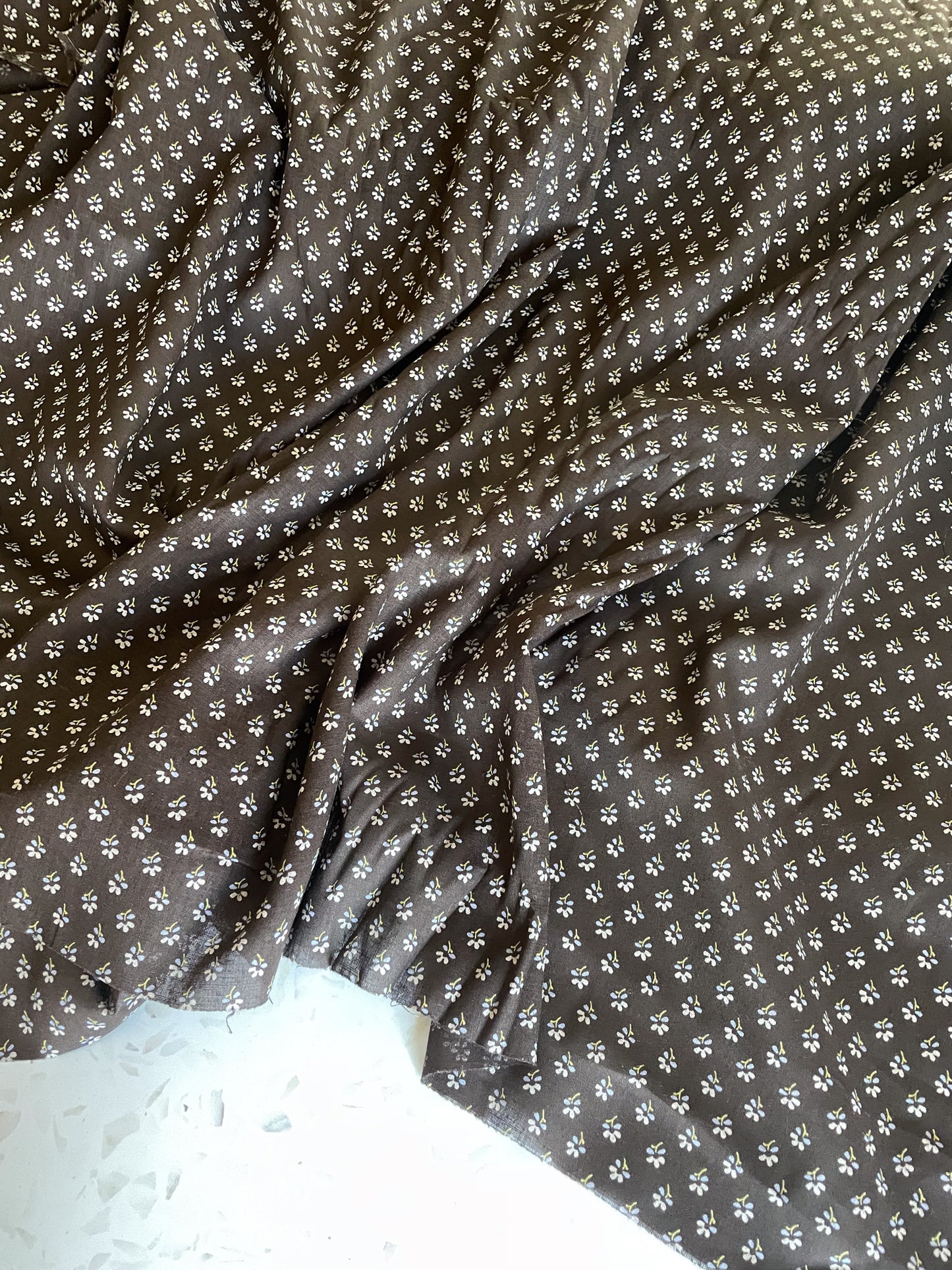 Dark Chocolate Piccolino Cotton/Linen Blend