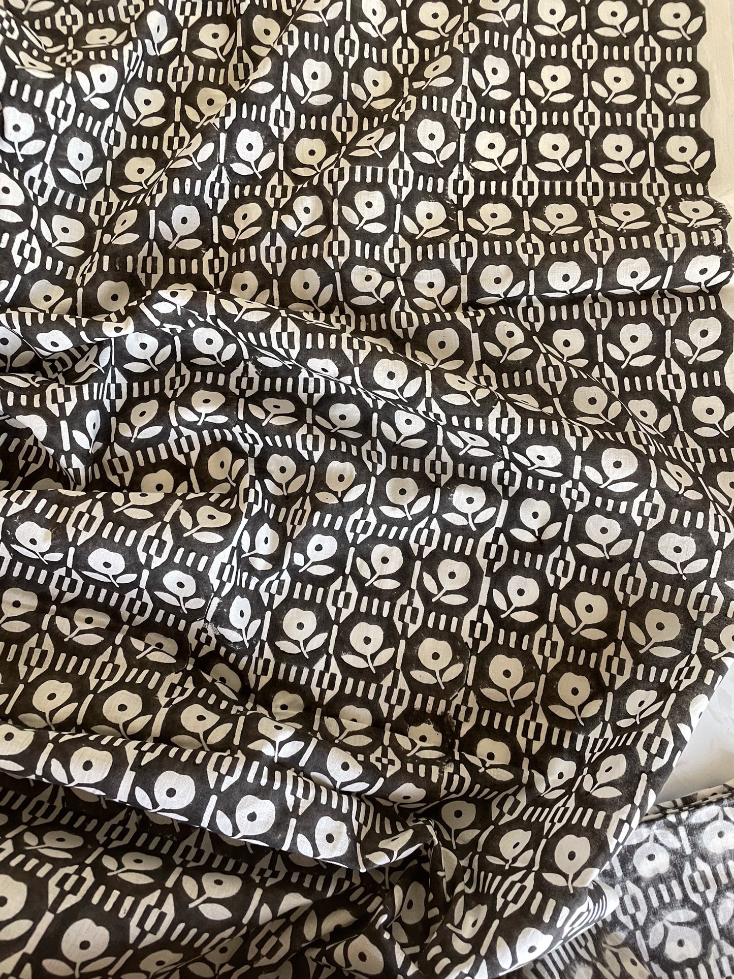Indian Cotton – Moonflower Blockprint