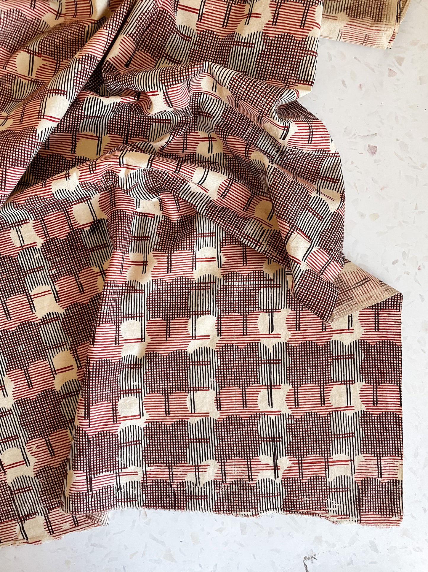Indian Cotton – Tibby Blockprint