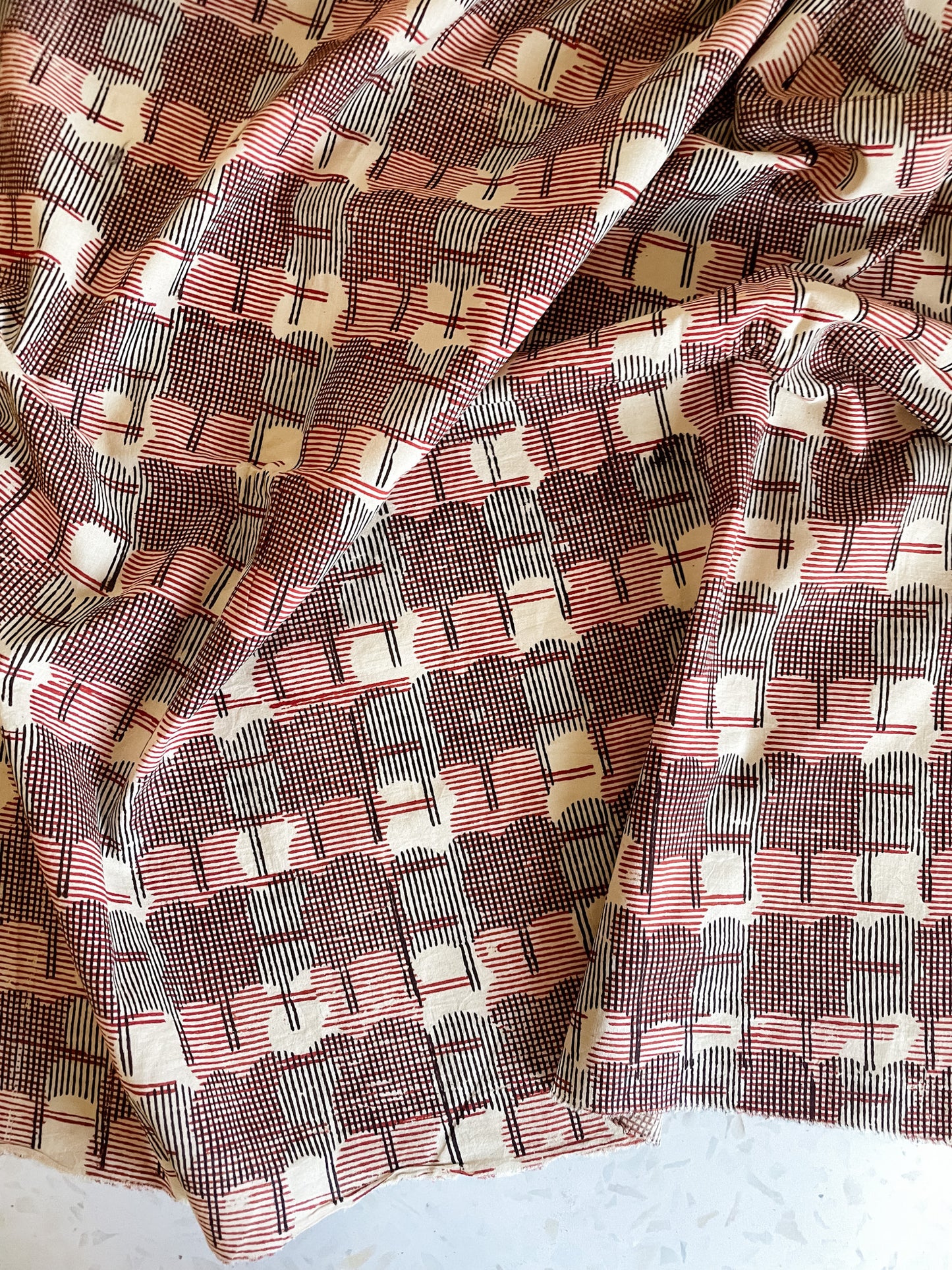 Indian Cotton – Tibby Blockprint