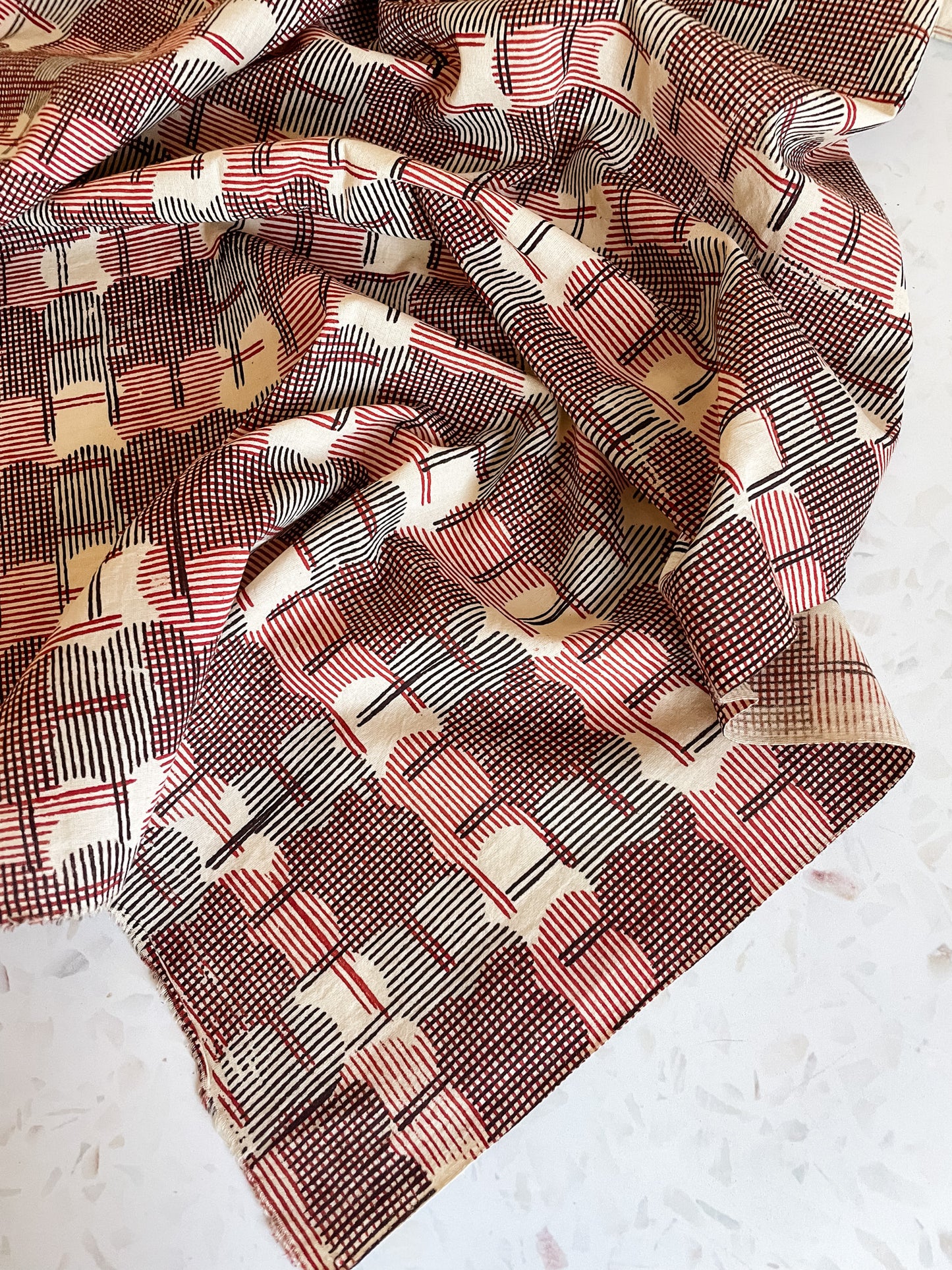 Indian Cotton – Tibby Blockprint