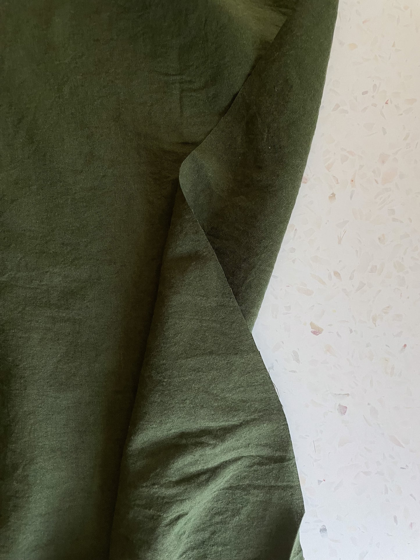 Merchant & Mills Elan Green Cotton/Linen