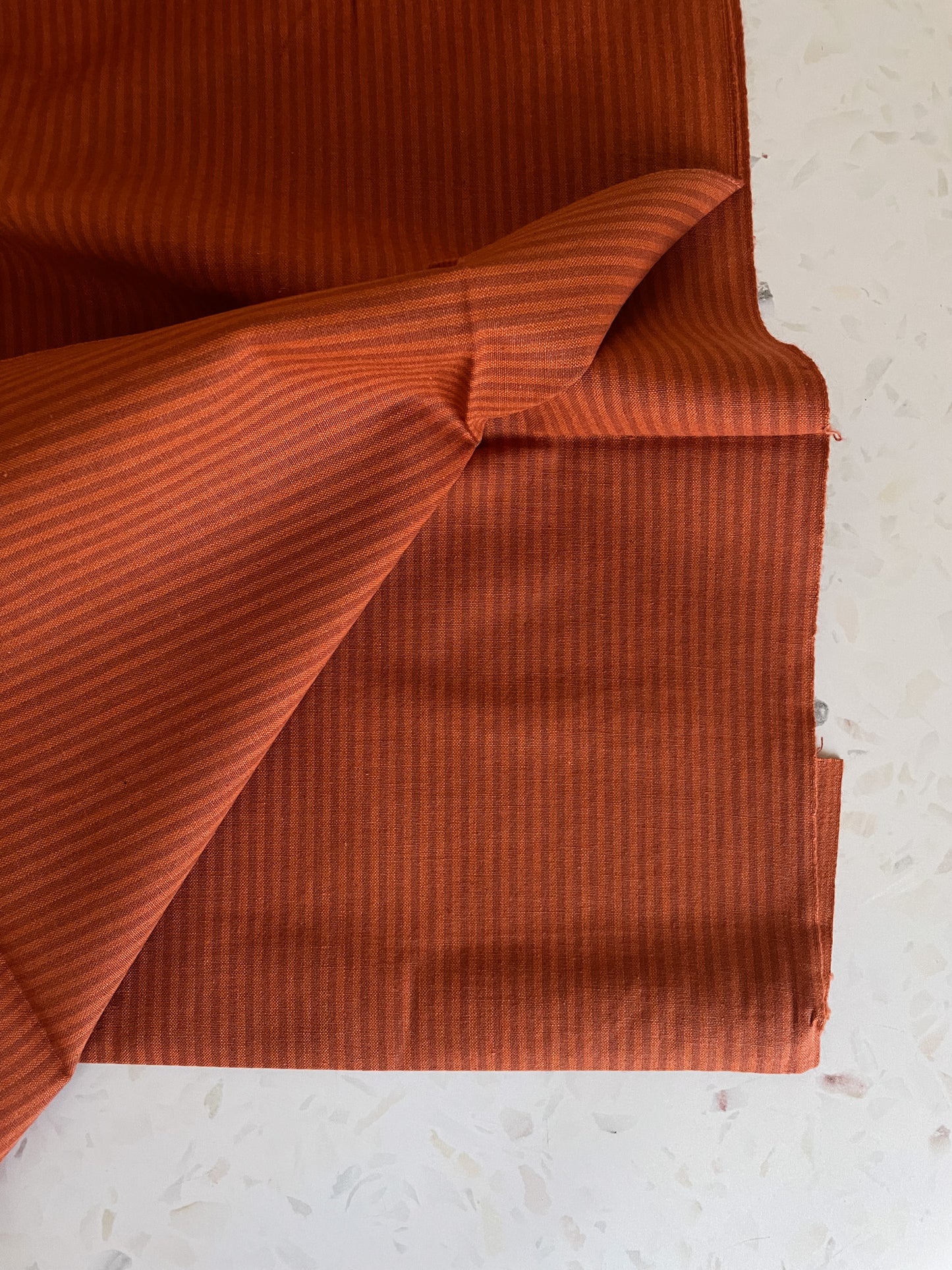 Brushed Cotton – Bonfire Stripe