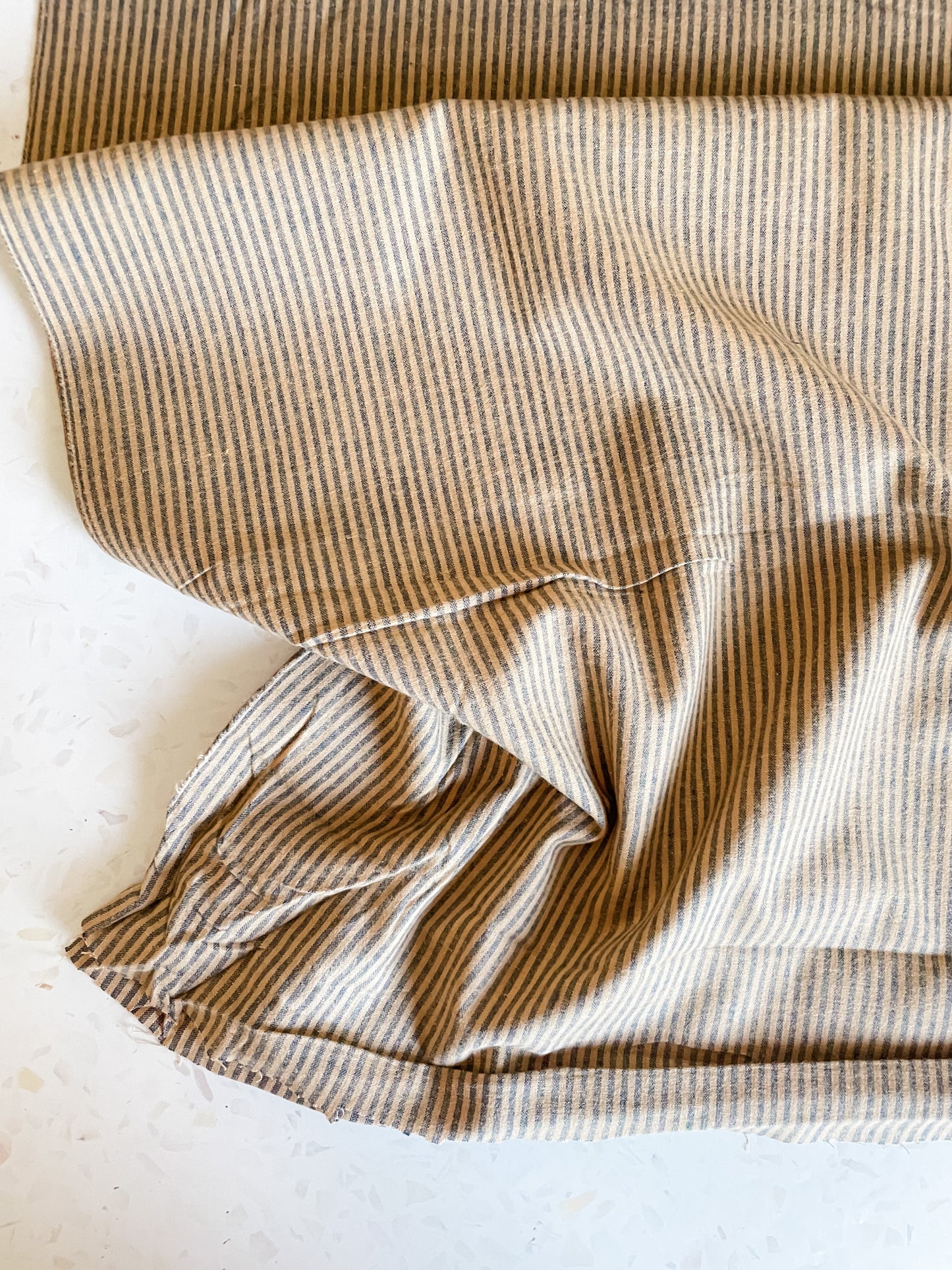 Brushed Cotton – First Frost Stripe