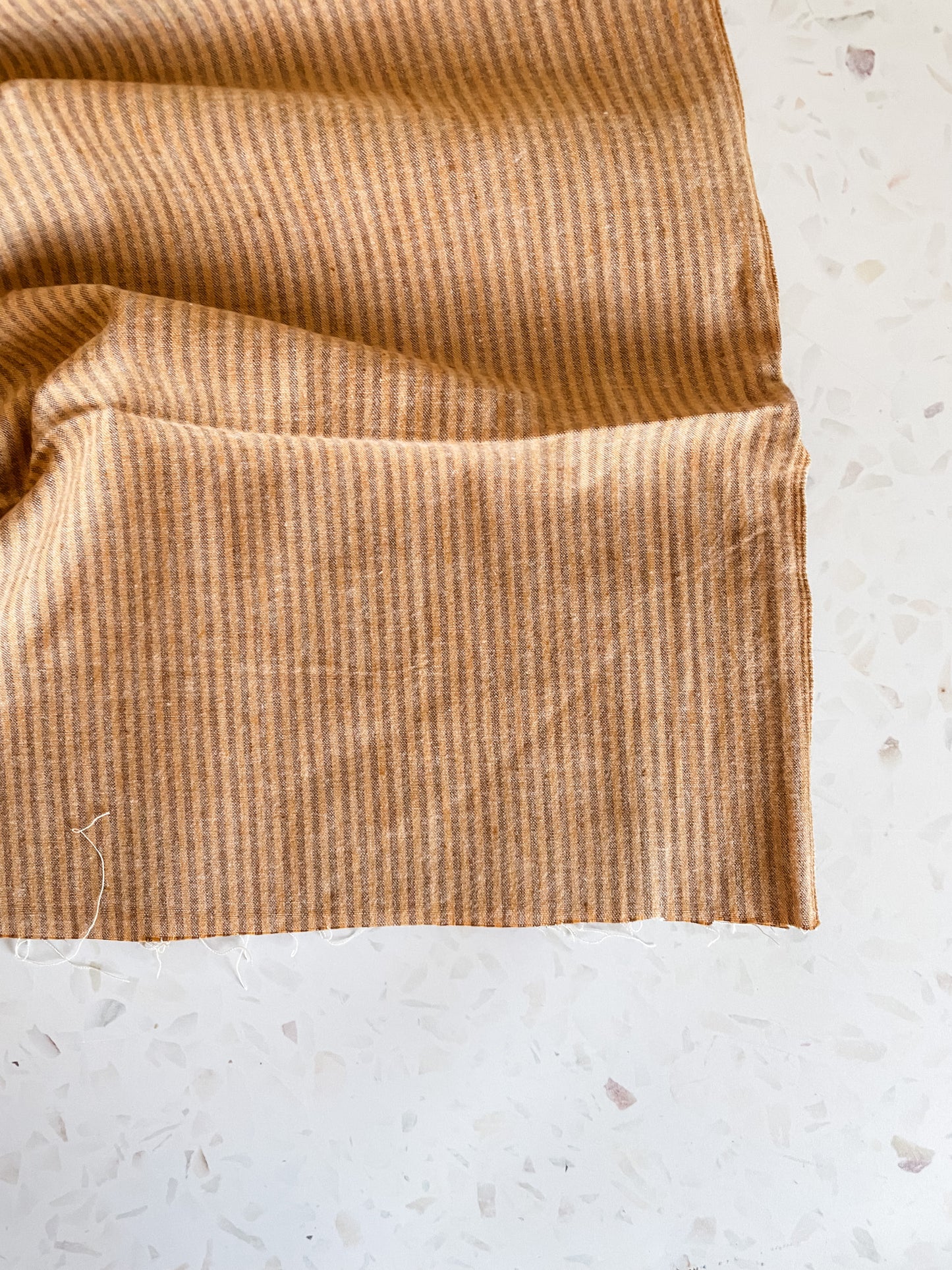 Brushed Cotton – Barley Stripe