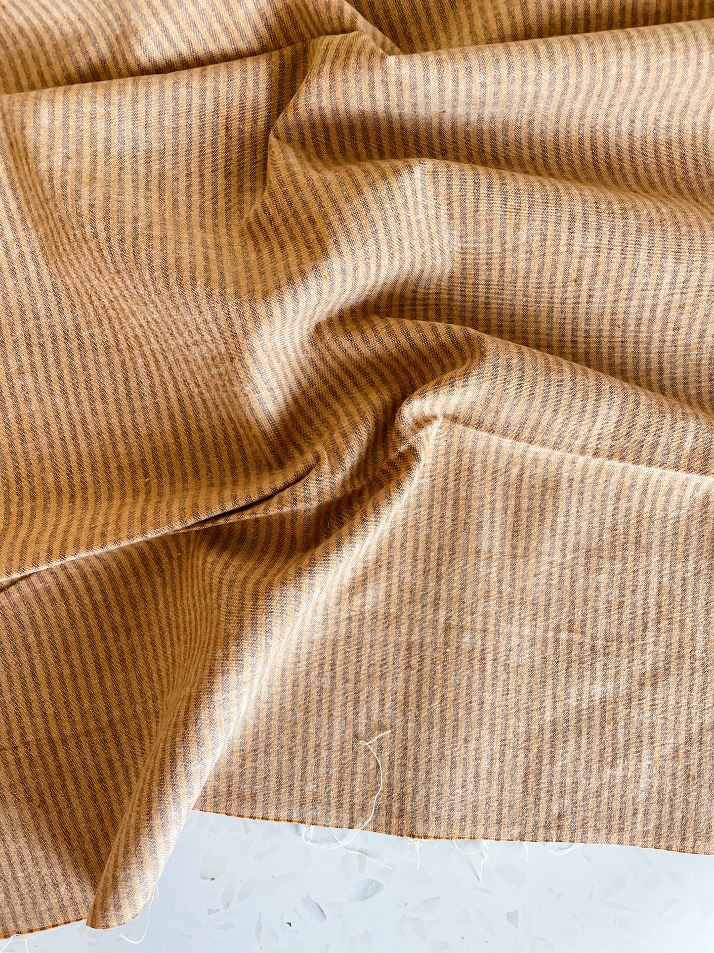 Brushed Cotton – Barley Stripe
