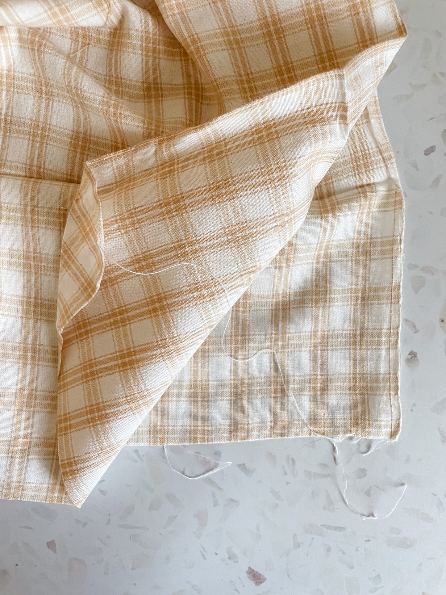 Brushed Cotton – Butternut Plaid