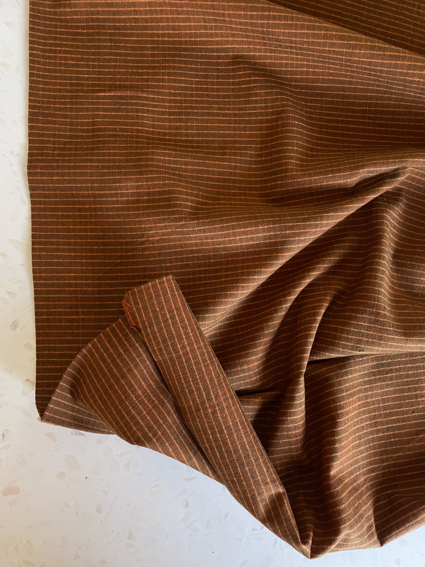 Brushed Cotton – Maple Syrup Grid