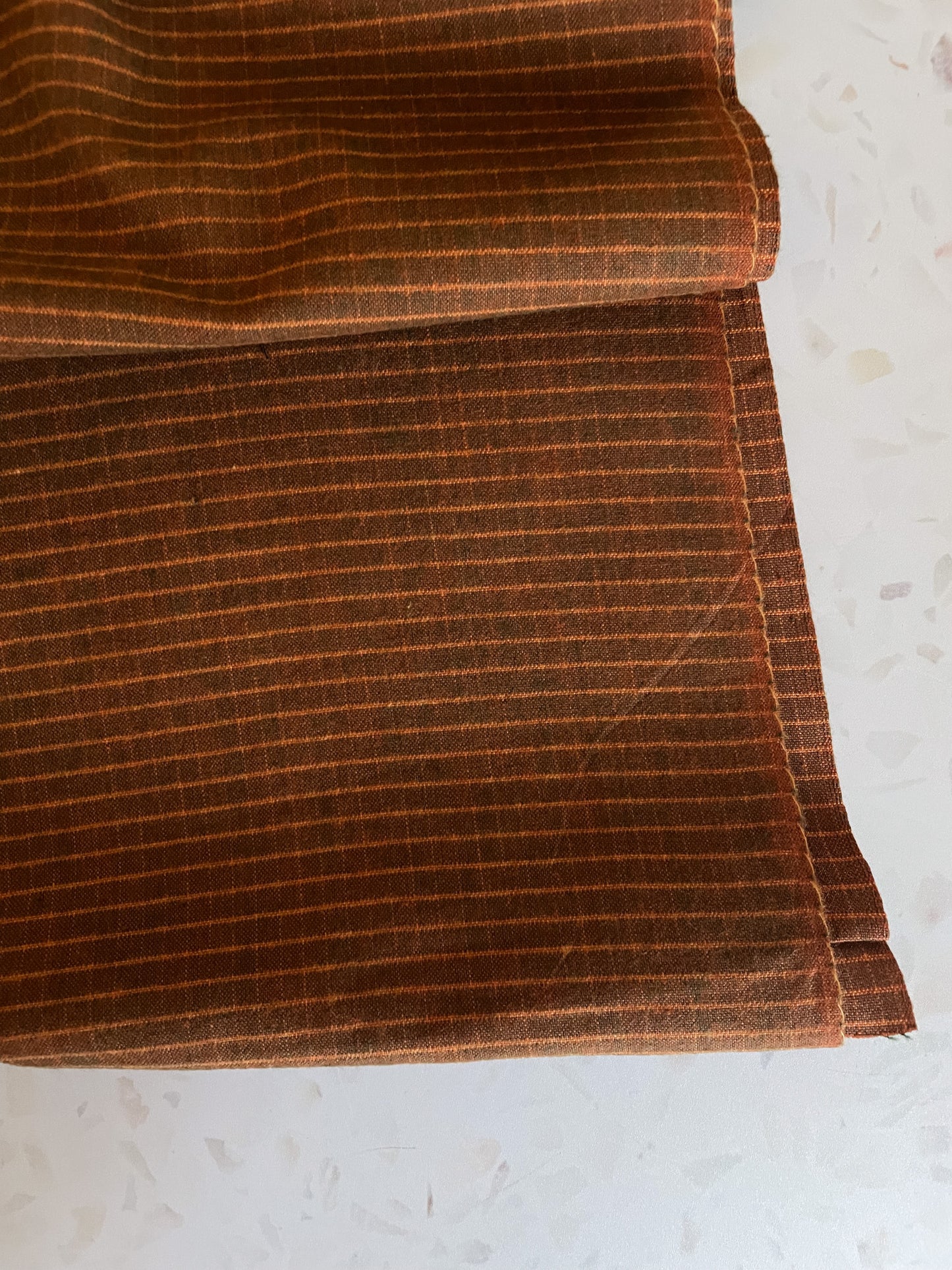 Brushed Cotton – Maple Syrup Grid