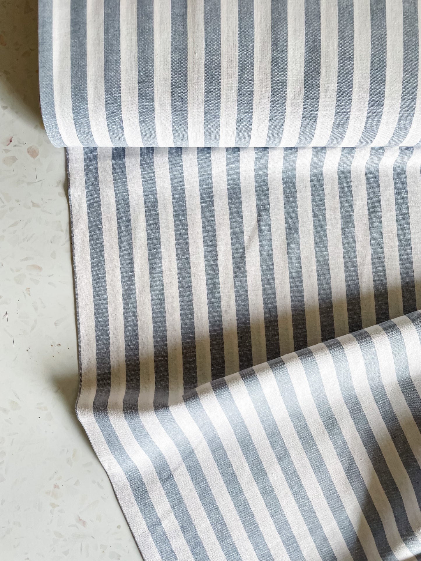 Yarn Dyed Classic Wovens – Chambray Stripe (Wide)