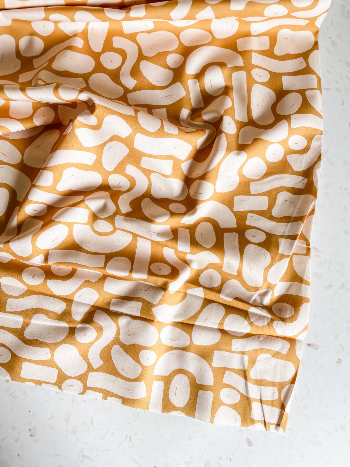 For My Boys Quilting Cotton – Milo in Honey