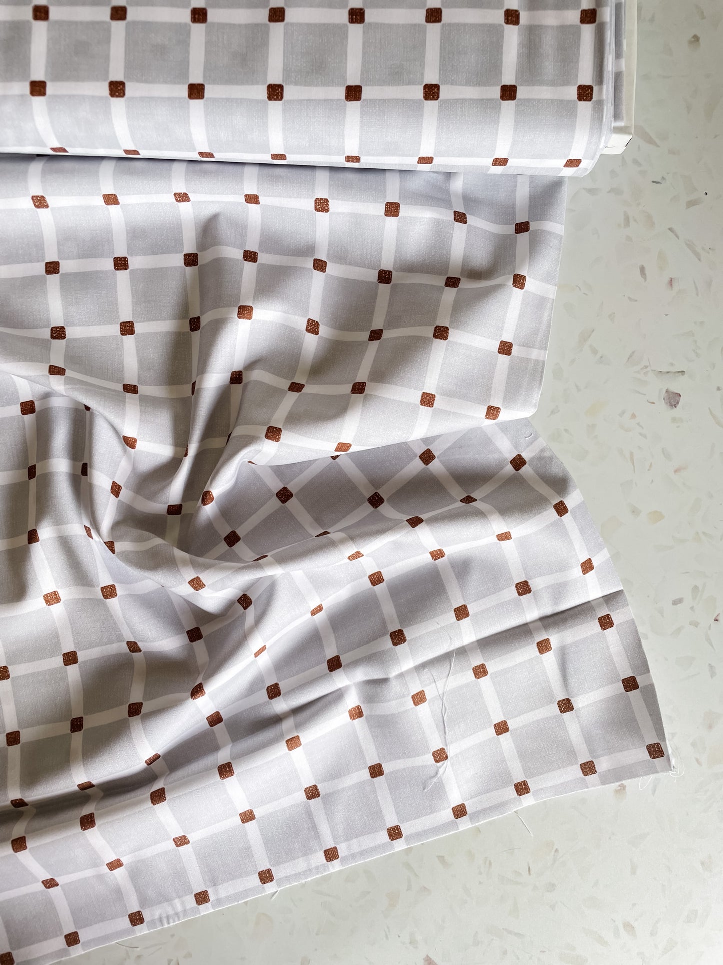 For My Boys Quilting Cotton – Henry in Silver