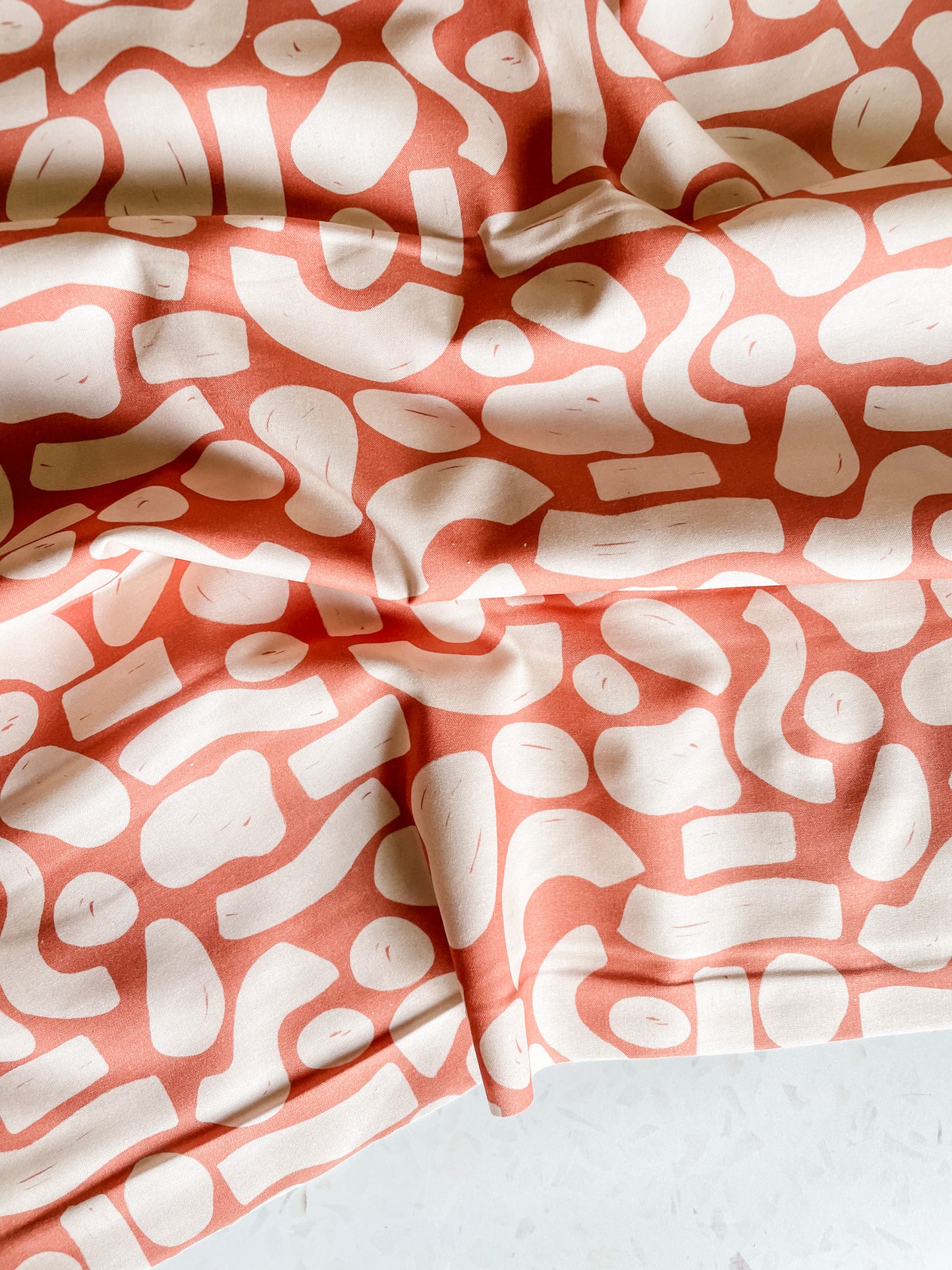 For My Boys Quilting Cotton – Milo in Peach