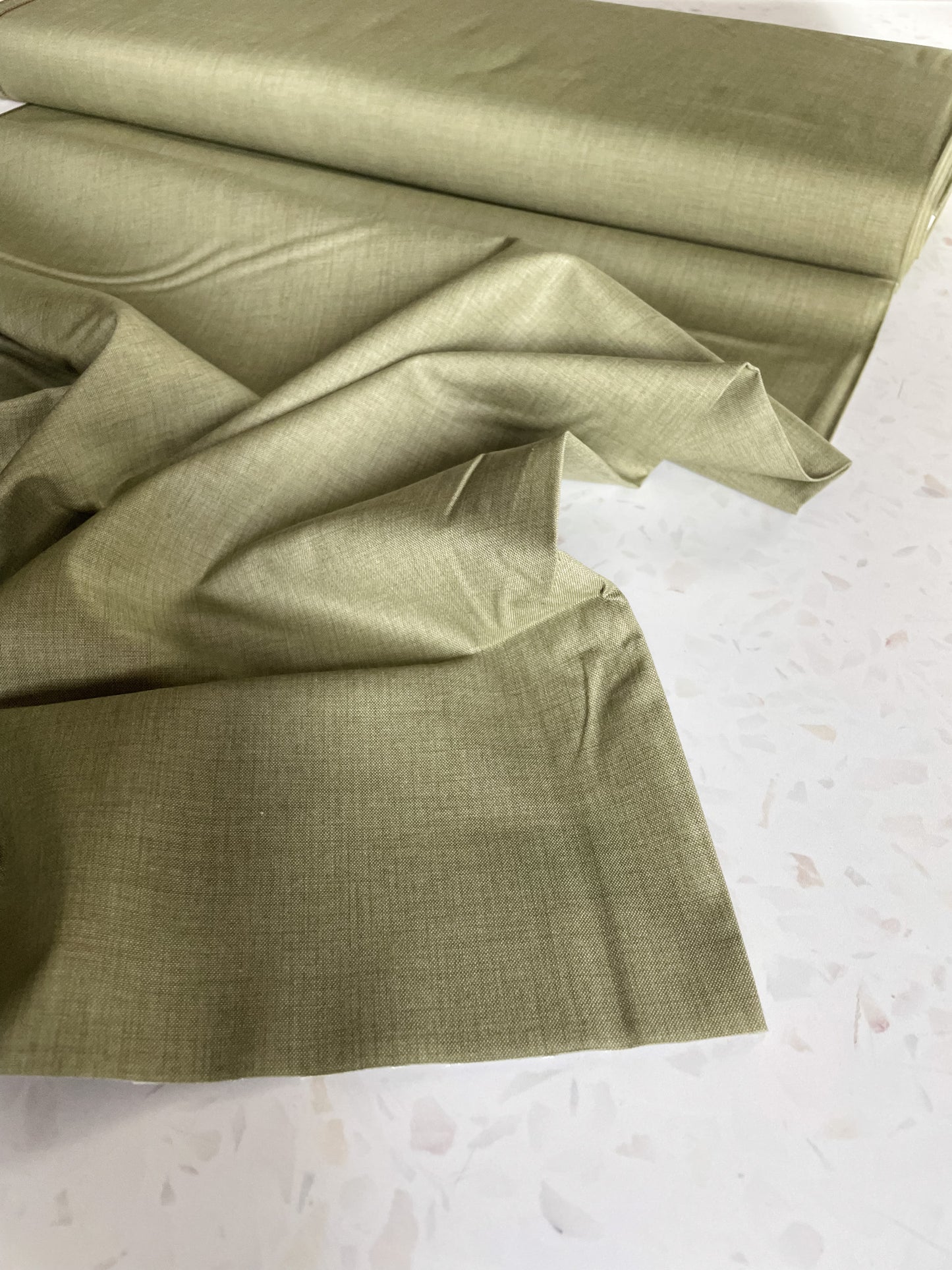 French General Quilting Cotton Solids – Verte