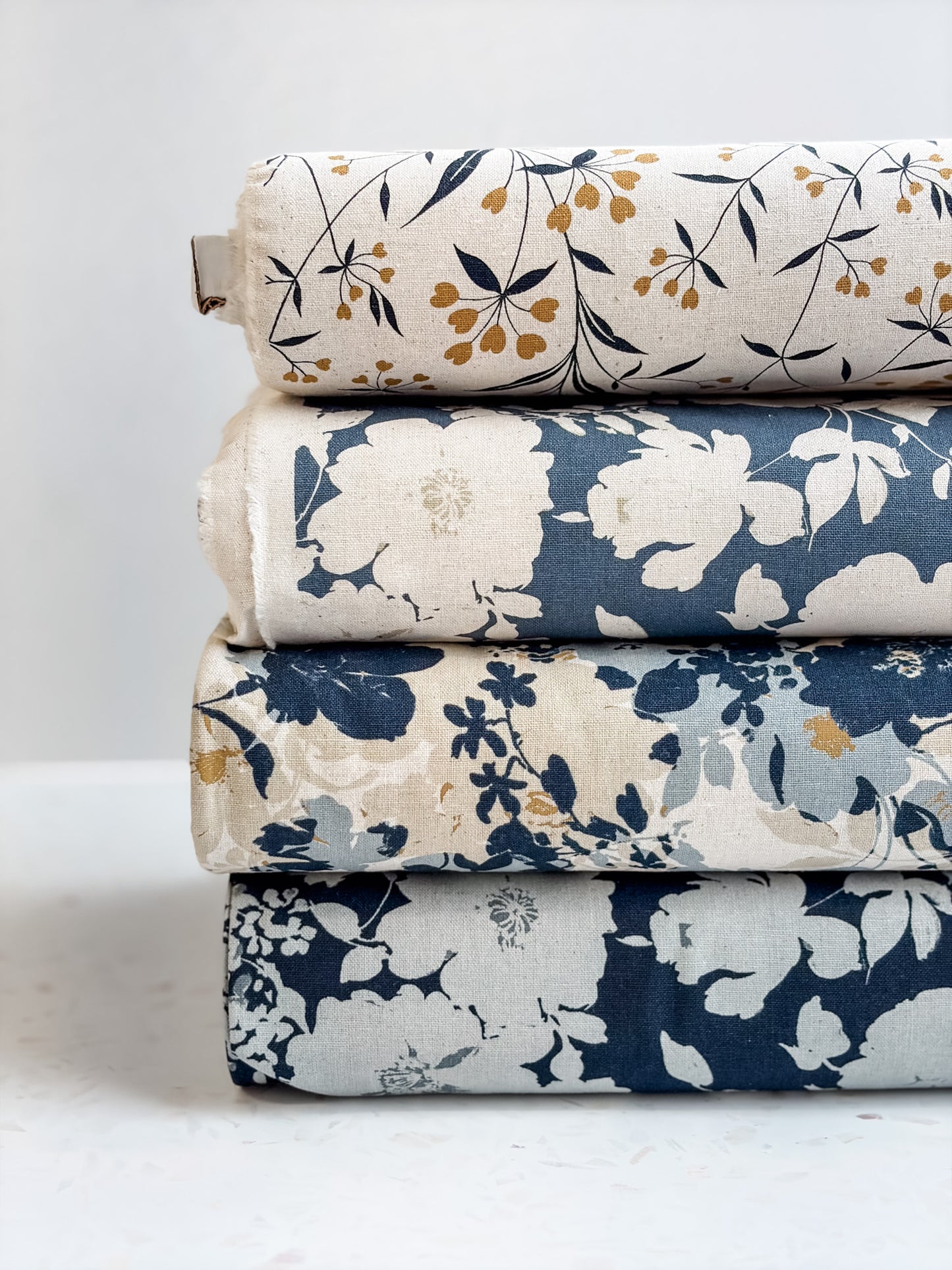 Midnight – Arabesque Mochi Linen