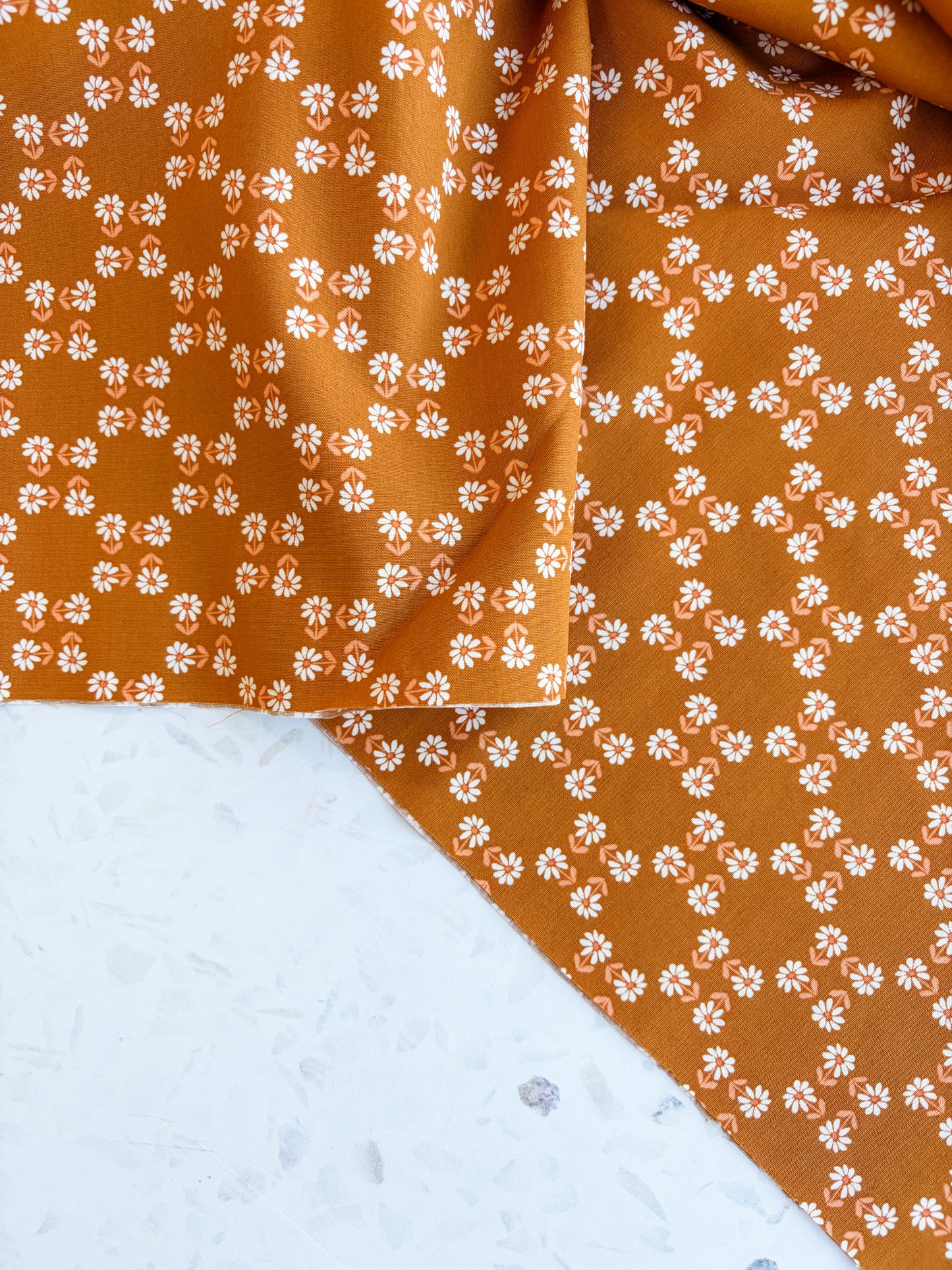 Geobloom Happy Daisy Quilting Cotton