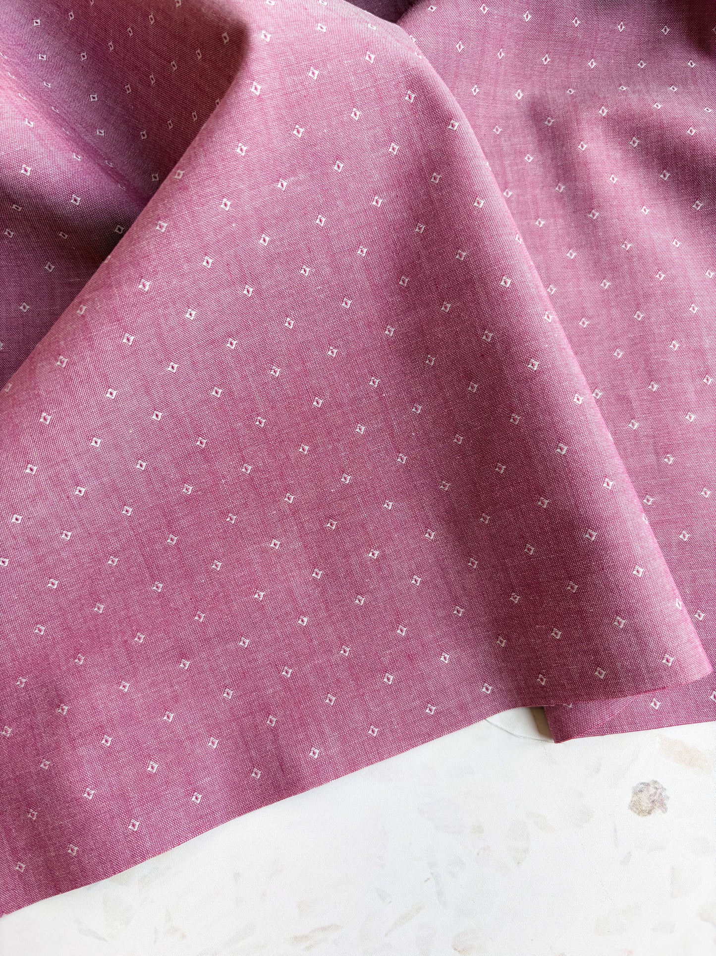 Wildflower Wovens by Suzy Quilts – Woven Dots in Sweet Pea