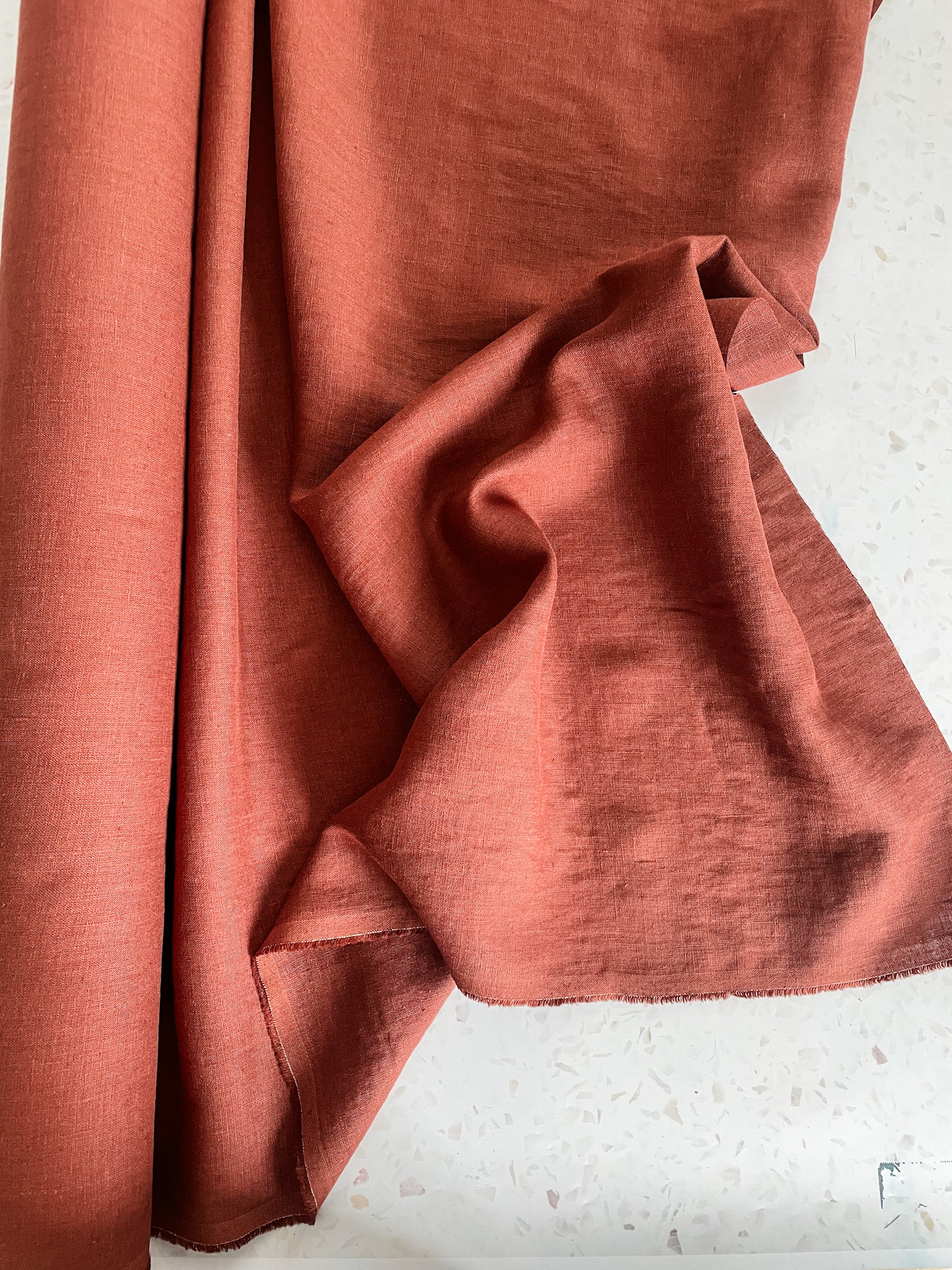 Merchant &amp; Mills 185 Linen – Cinnamon Dust – Material Goods