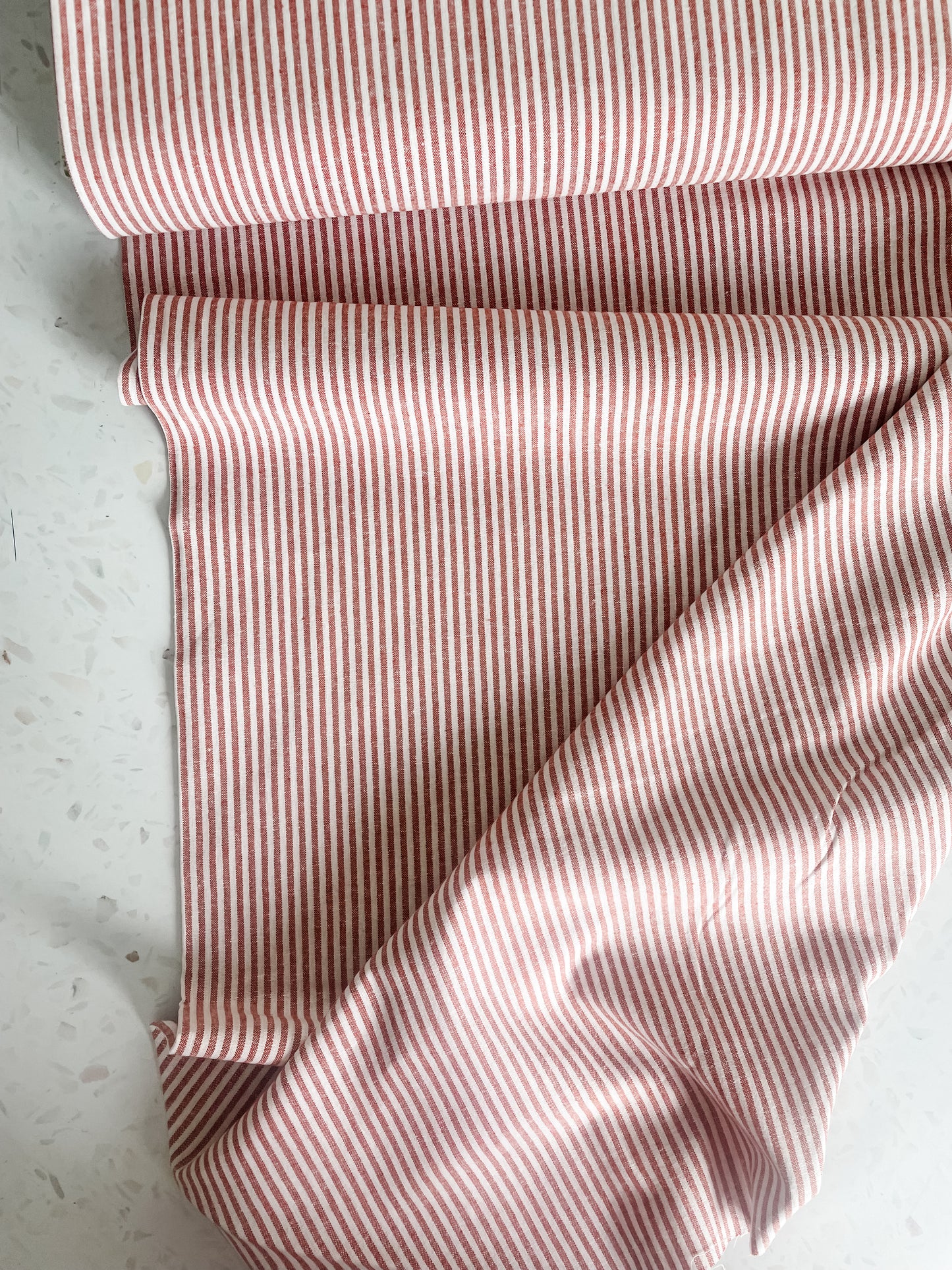 Yarn Dyed Classic Wovens – Strawberry Stripe