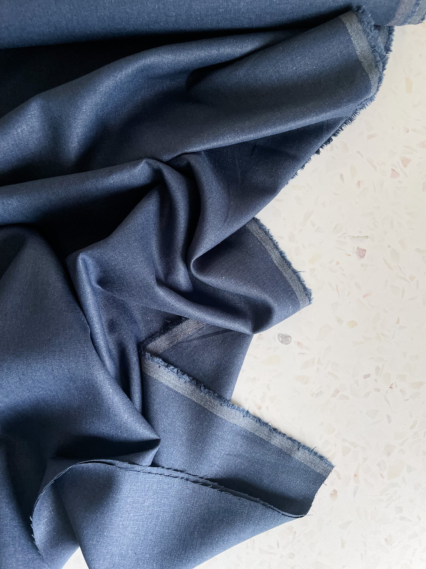 Brussels Washer Linen Blend – Indigo