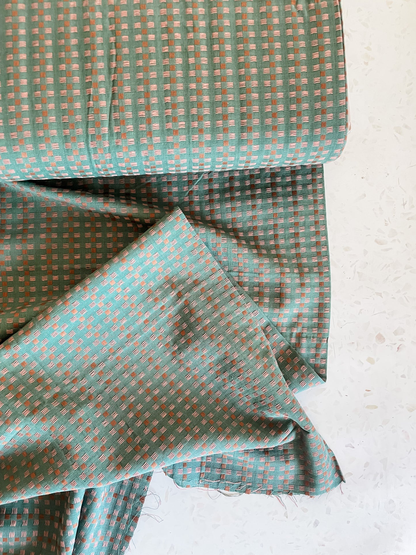 Fableism Canyon Springs – Basket Weave Teal