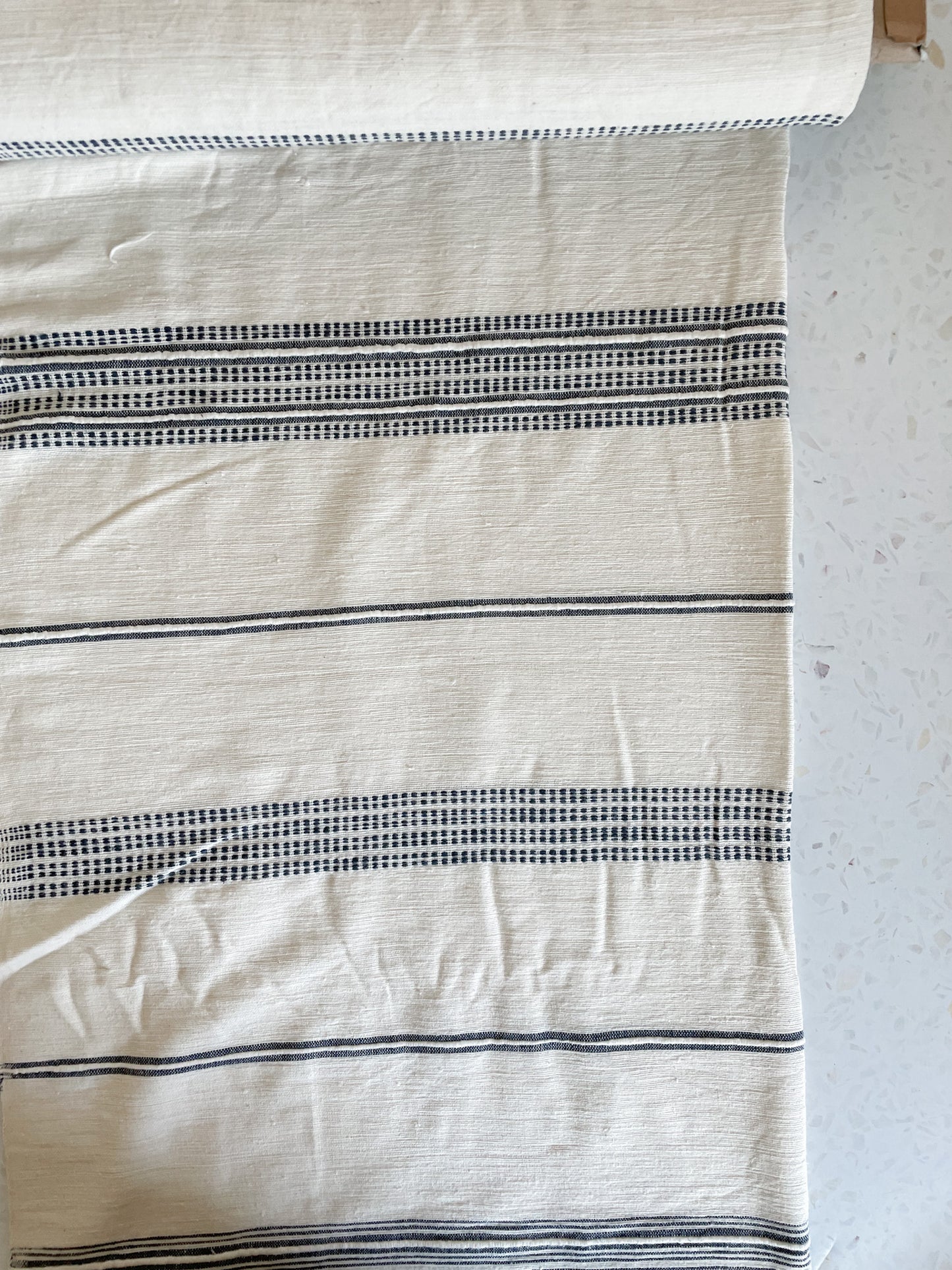 Aden Handloom Fabric – Navy