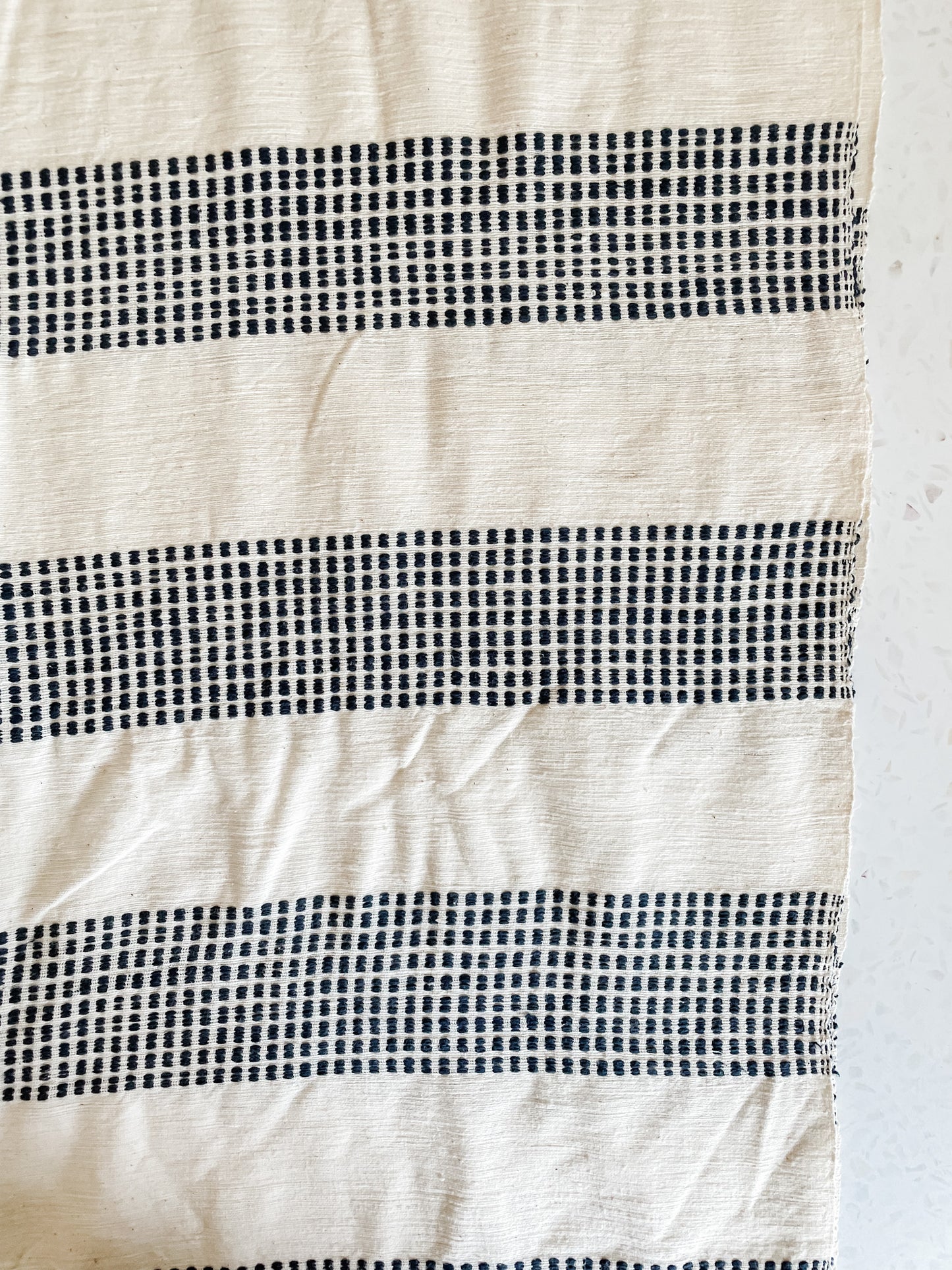 Camden Handloom Fabric – Navy