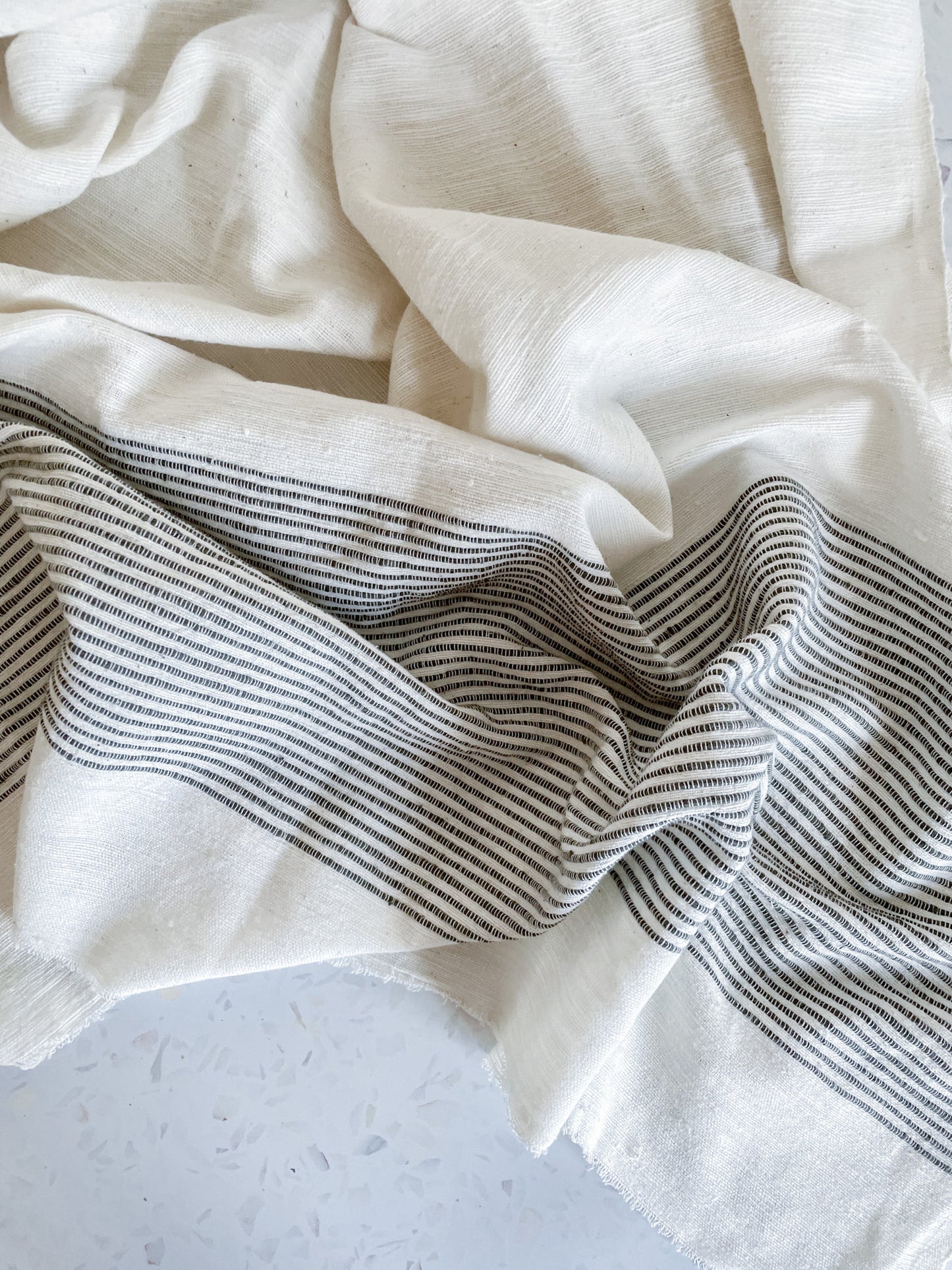 Riviera Handloom Fabric – Gray
