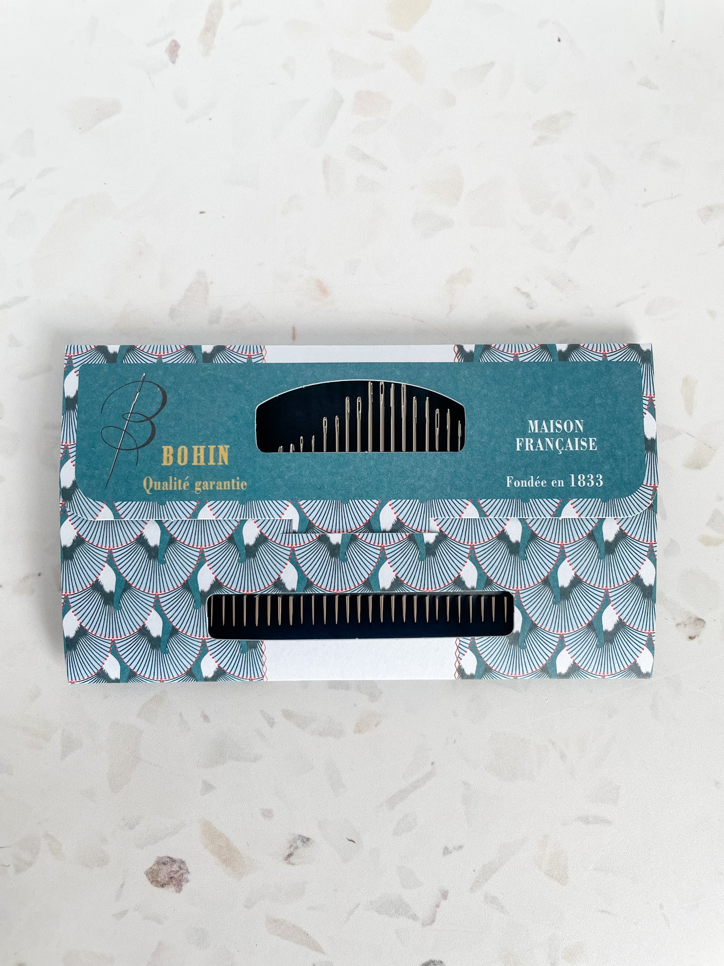 Bohin Sewing Needle Book (40pc) – Blue Solange