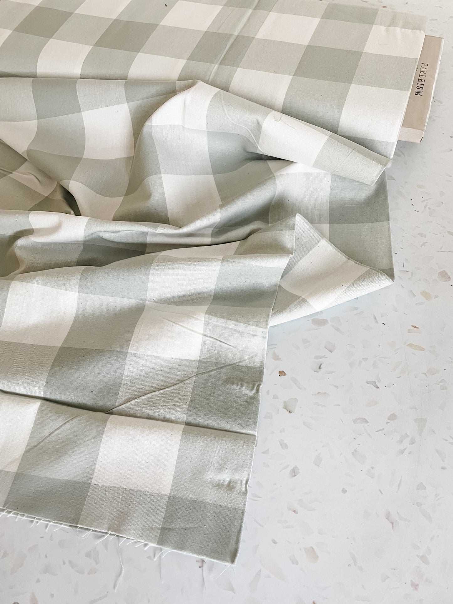 Fableism Camp Gingham – Mist (Large)