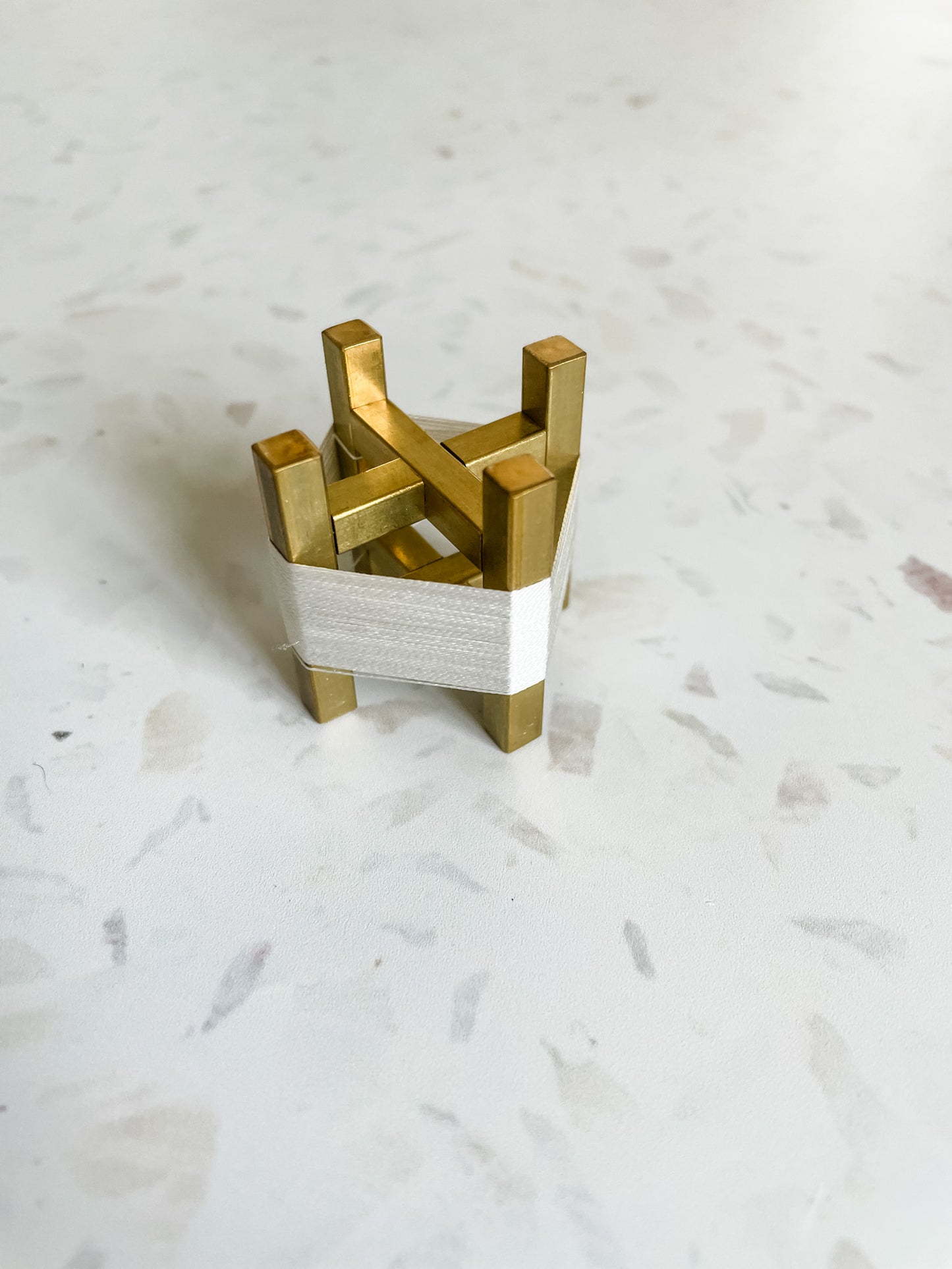 Cohana Small Brass Spool