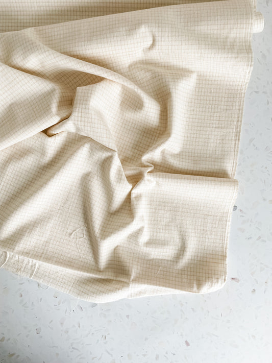 Brushed Cotton – Plains Grid