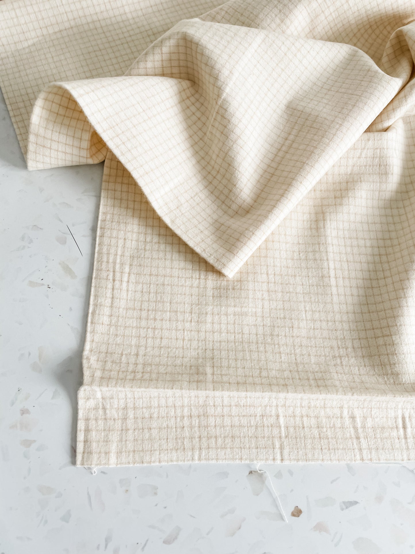 Brushed Cotton – Plains Grid