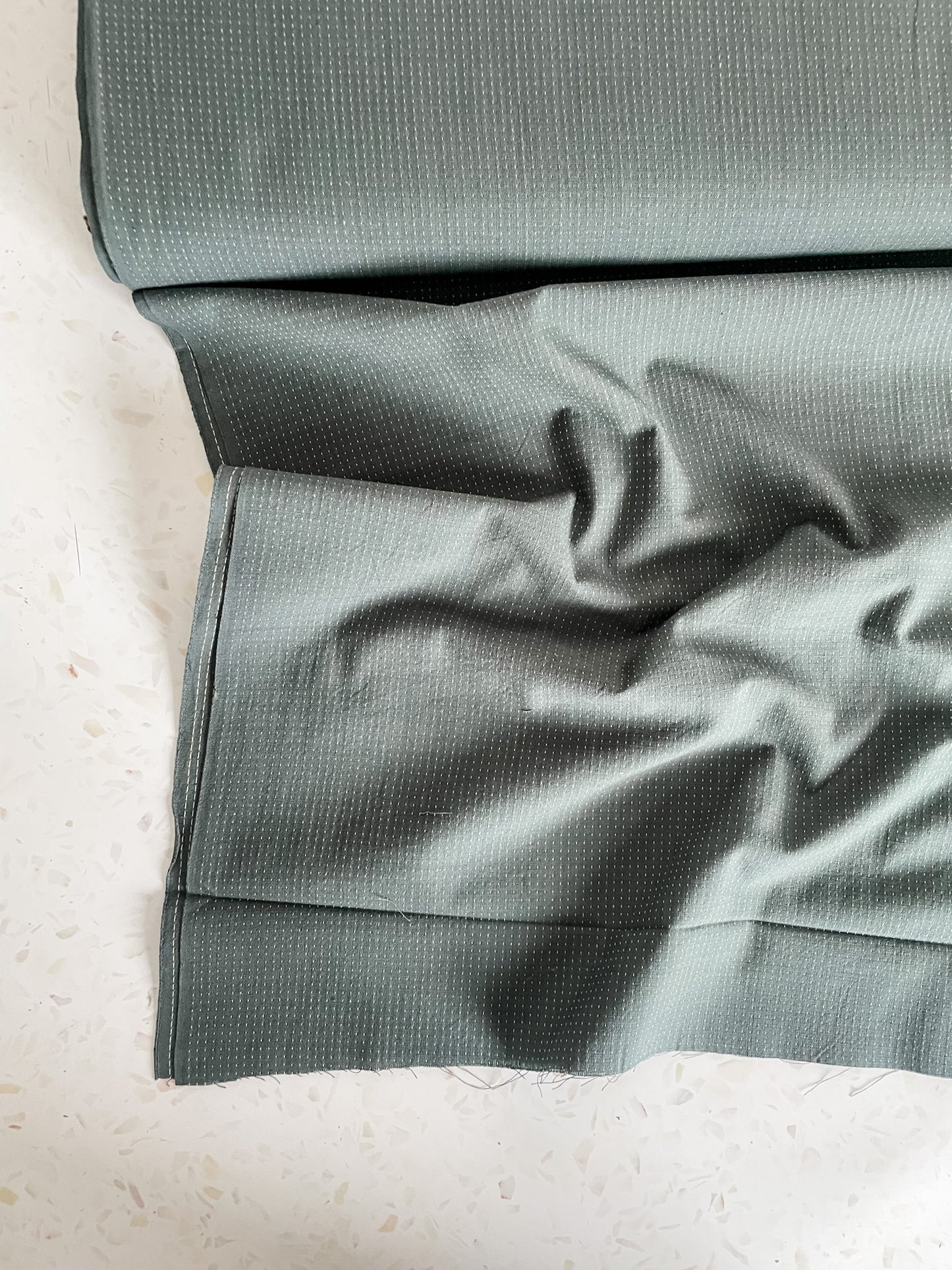 Nikko Topstitch – Blue Suede