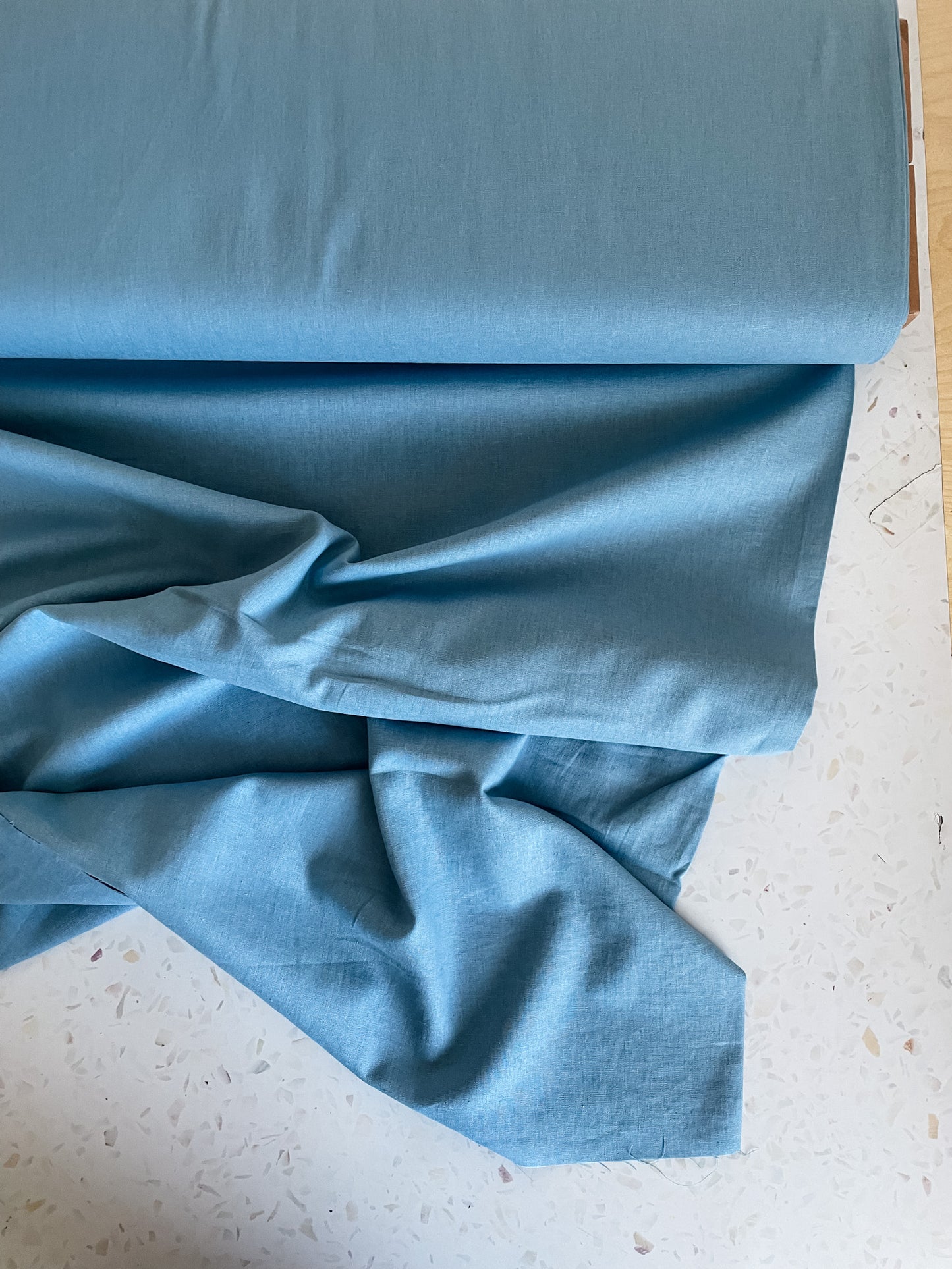 Premium Linen Blend – Vintage Denim