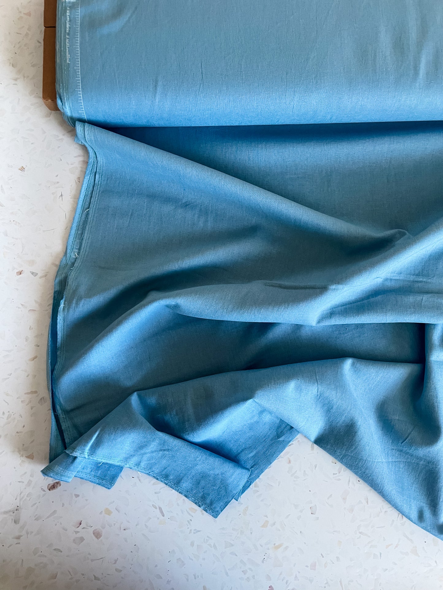Premium Linen Blend – Vintage Denim
