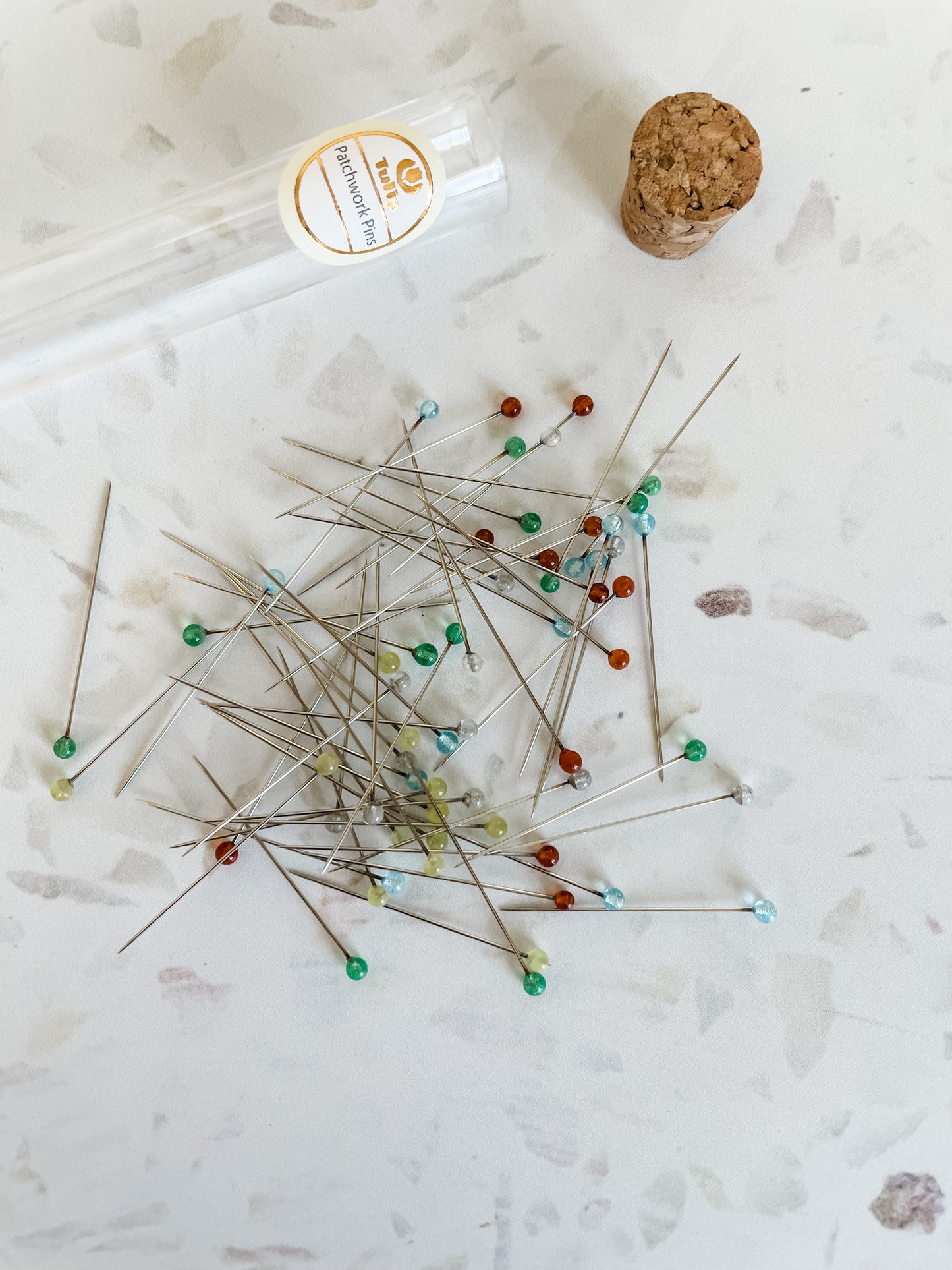 Tulip Patchwork Pins
